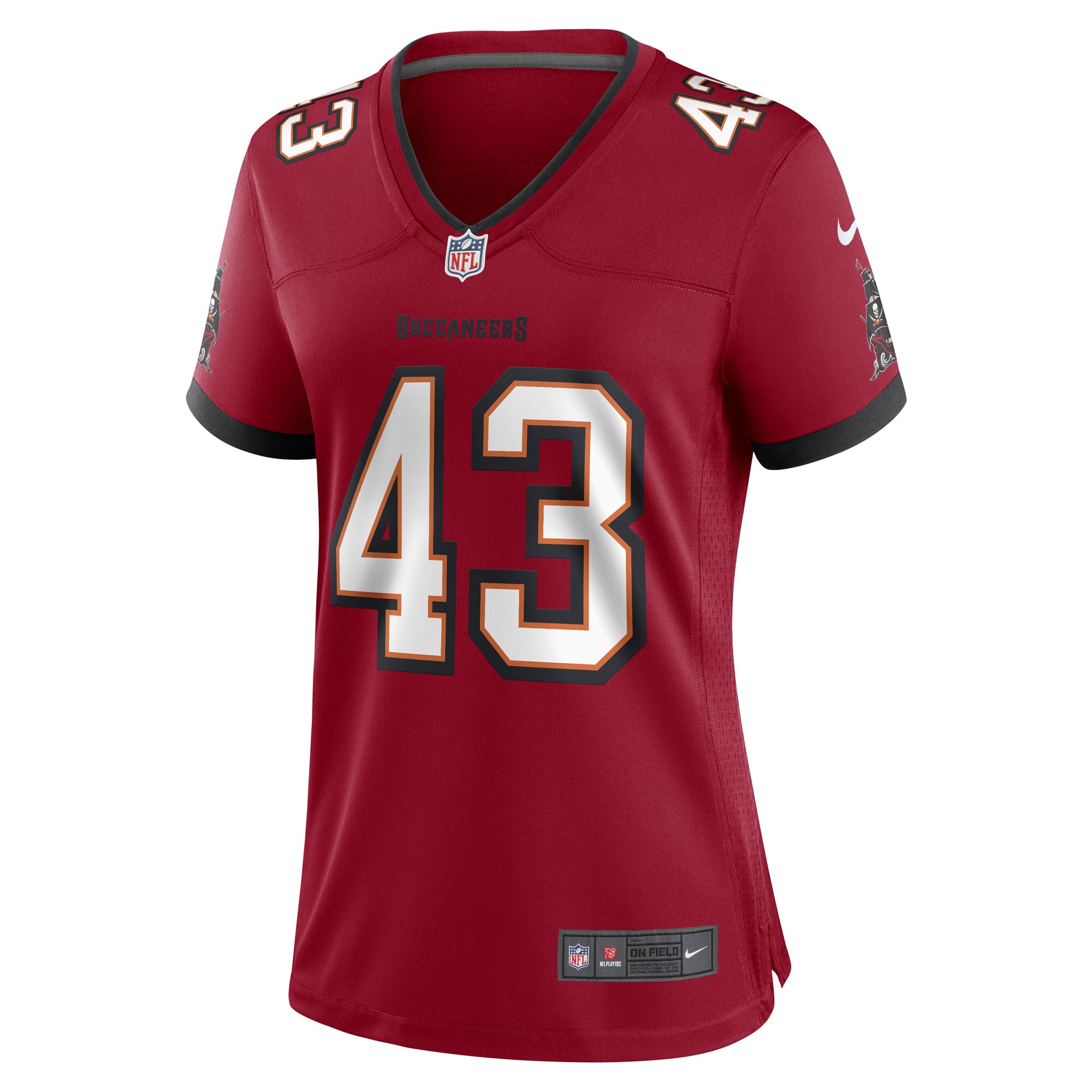 Patrick Laird Tampa Bay Buccaneers  Women's Game Player Jersey - Red
