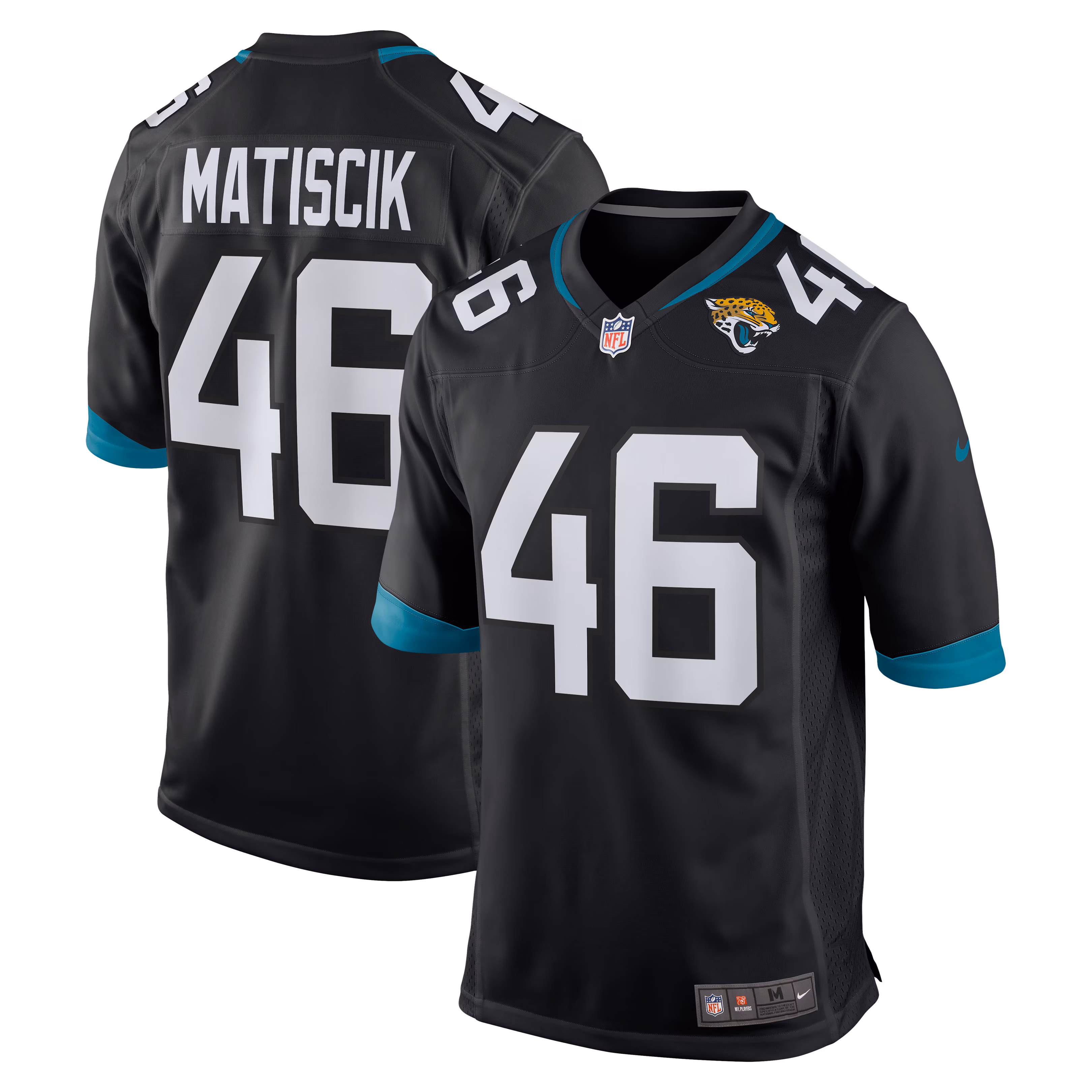 Ross Matiscik Jacksonville Jaguars Game Jersey - Teal