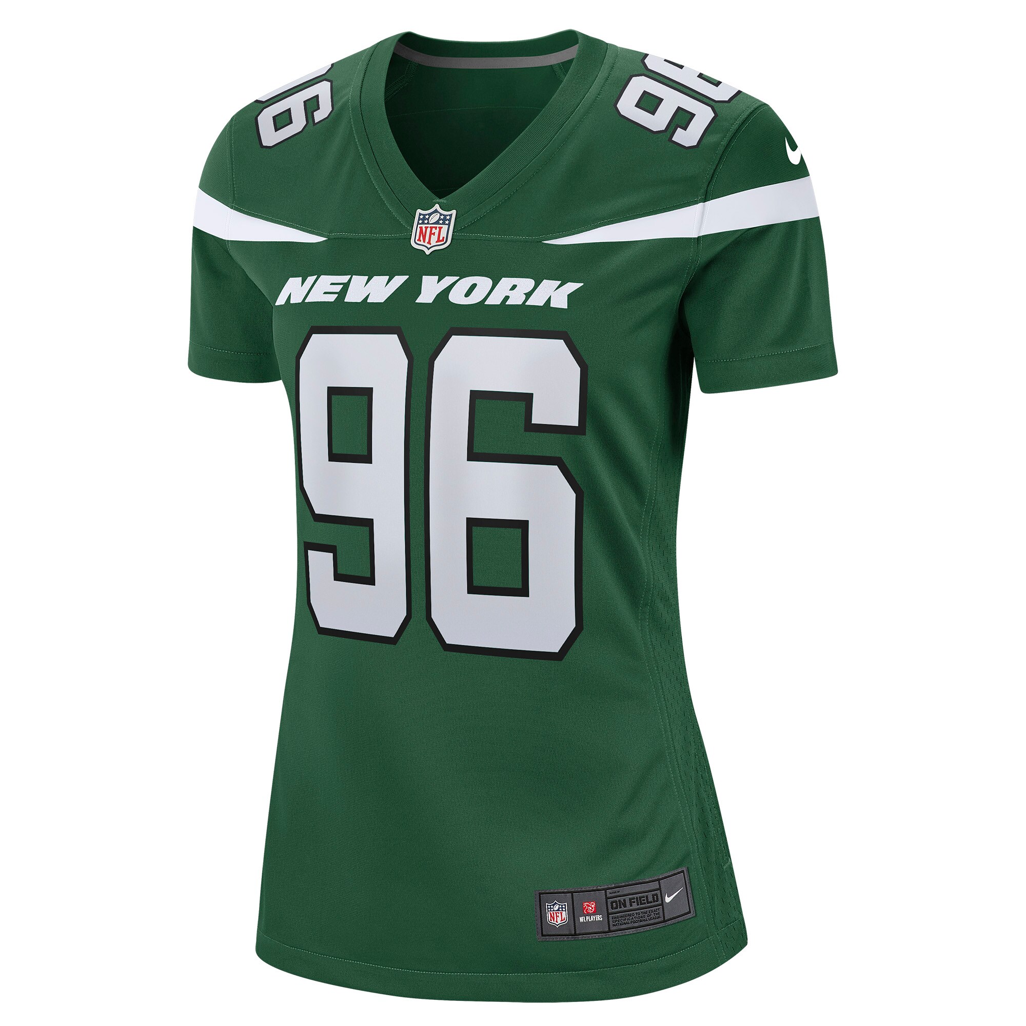 Jonathan Marshall New York Jets  Women's Game Jersey - Gotham Green
