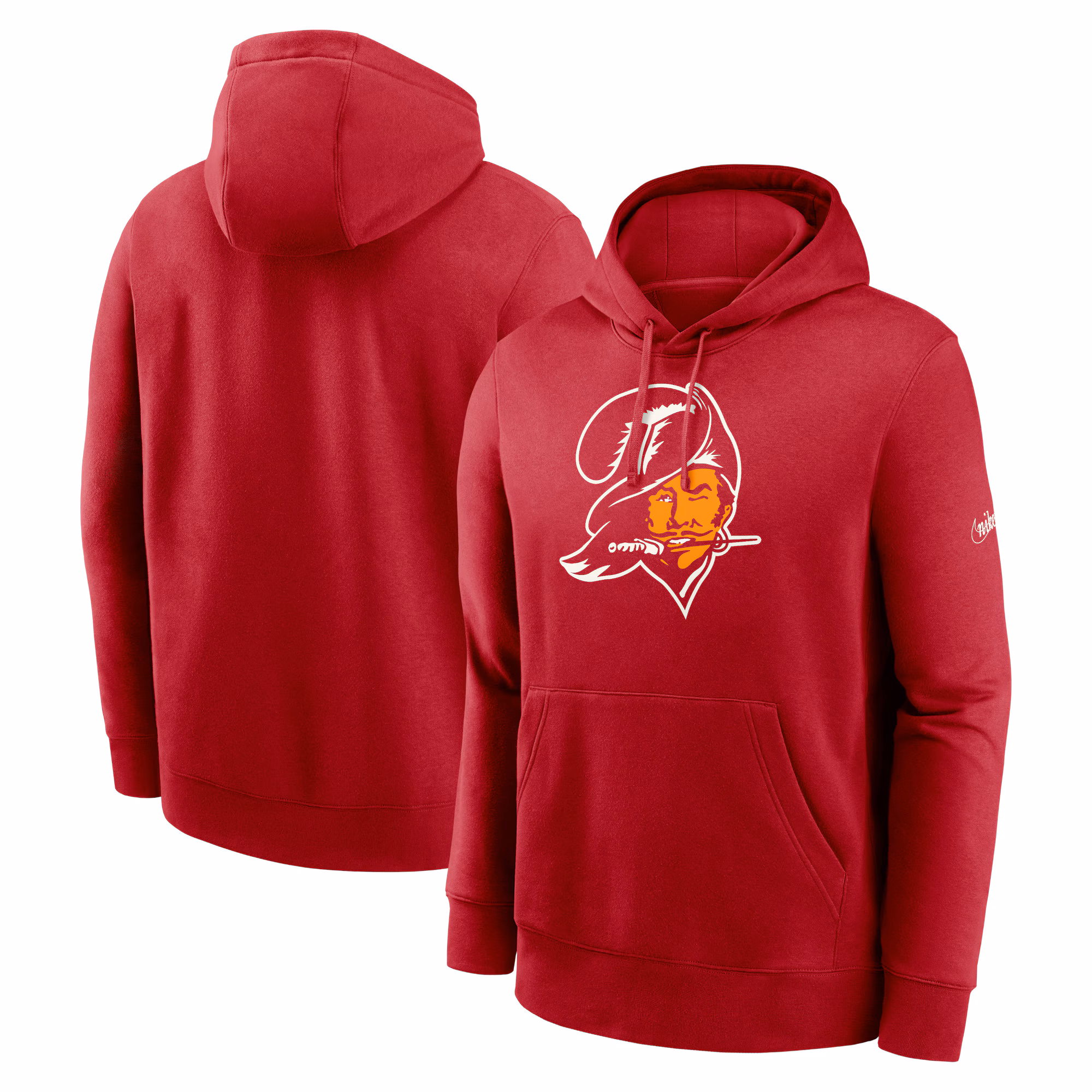 Tampa Bay Buccaneers Rewind Club Pullover Hoodie - Red