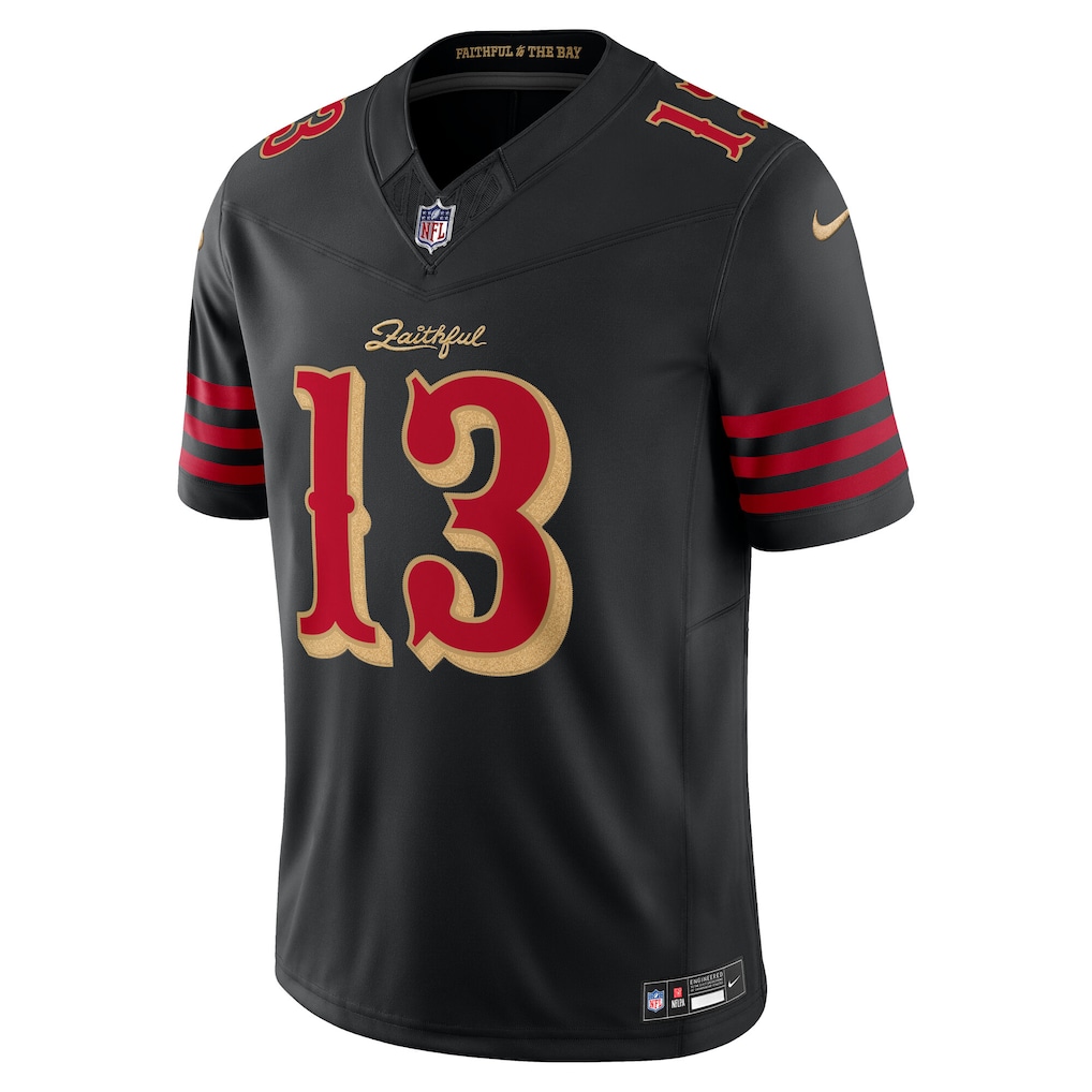 Brock Purdy #13 San Francisco 49ers 2025 Rivalries Collection Limited Jersey - Black