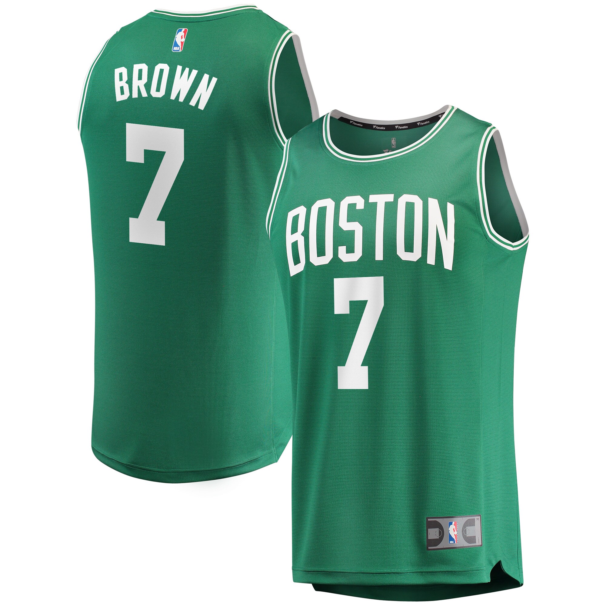 Jaylen Brown Boston Celtics  Fast Break Replica Player Jersey - Green
