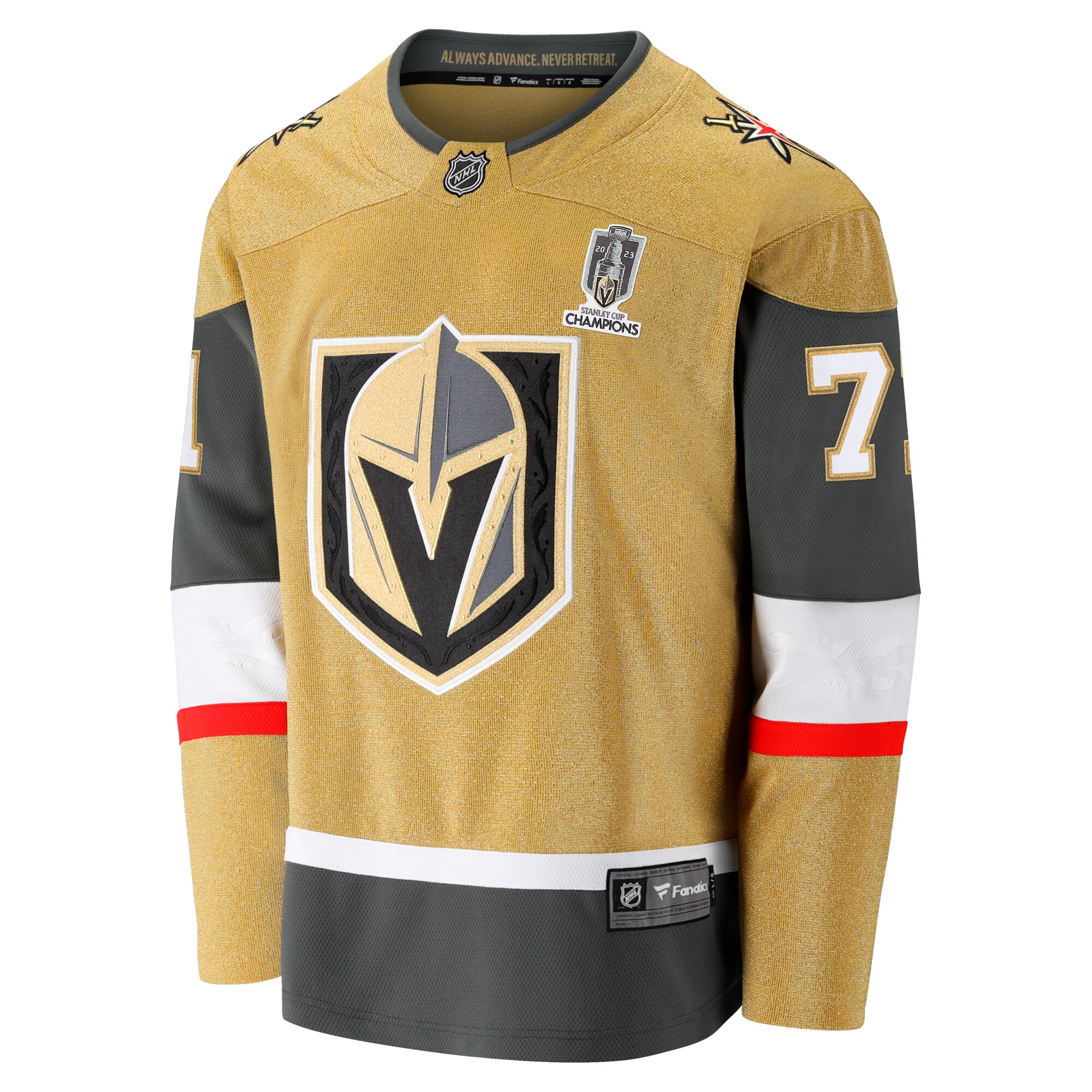 William Karlsson Vegas Golden Knights 2023 Stanley Cup Champions Home Breakaway Player Jersey - Gold