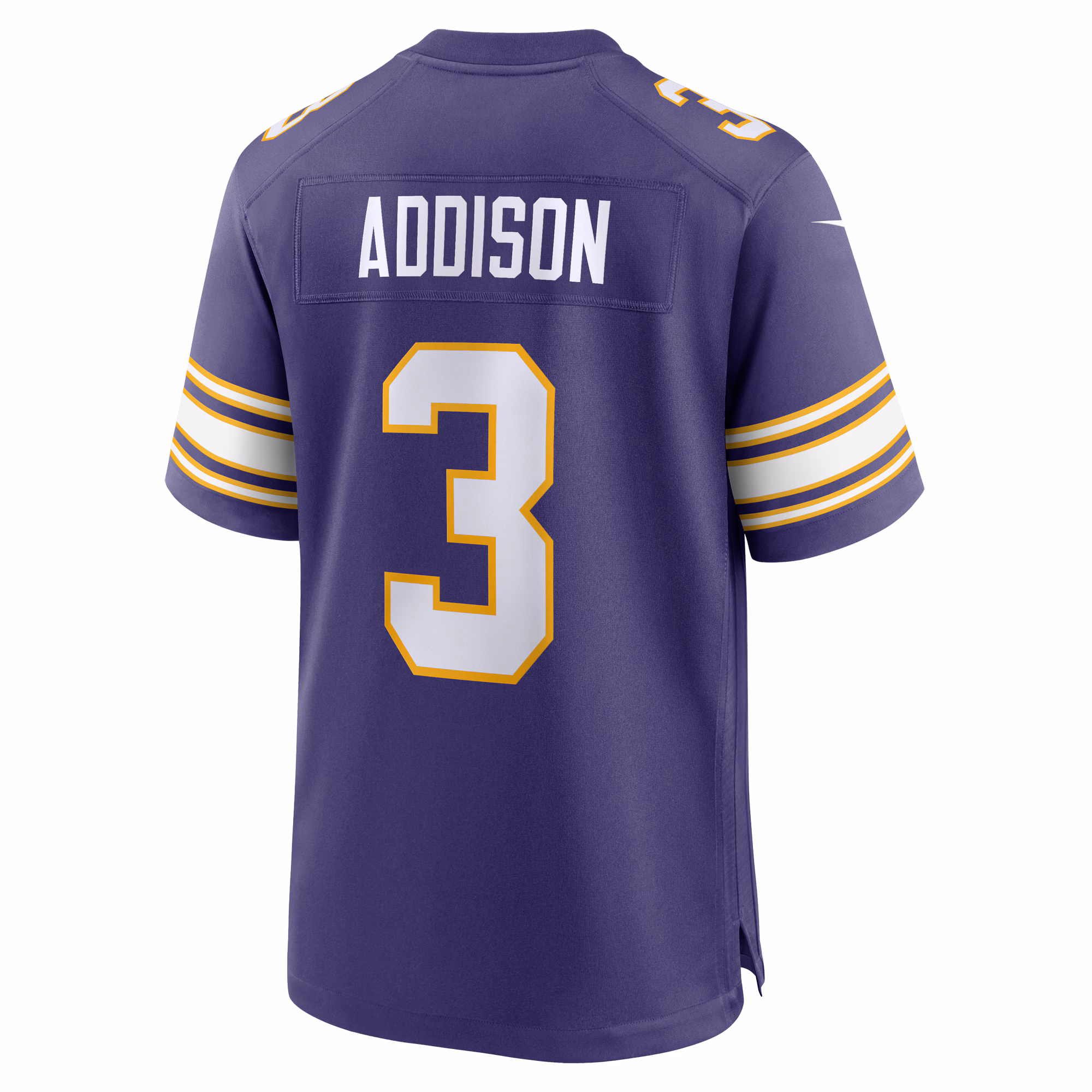 Addison Minnesota Vikings Away Game Jersey - White