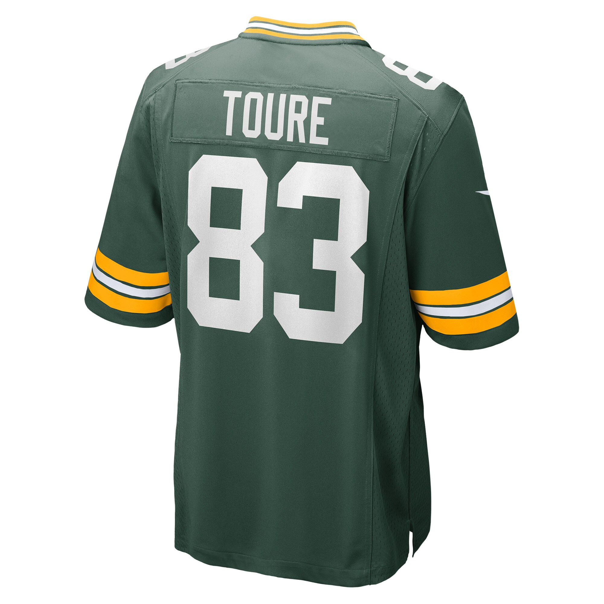 Samori Toure Green Bay Packers Game Player Jersey - Green