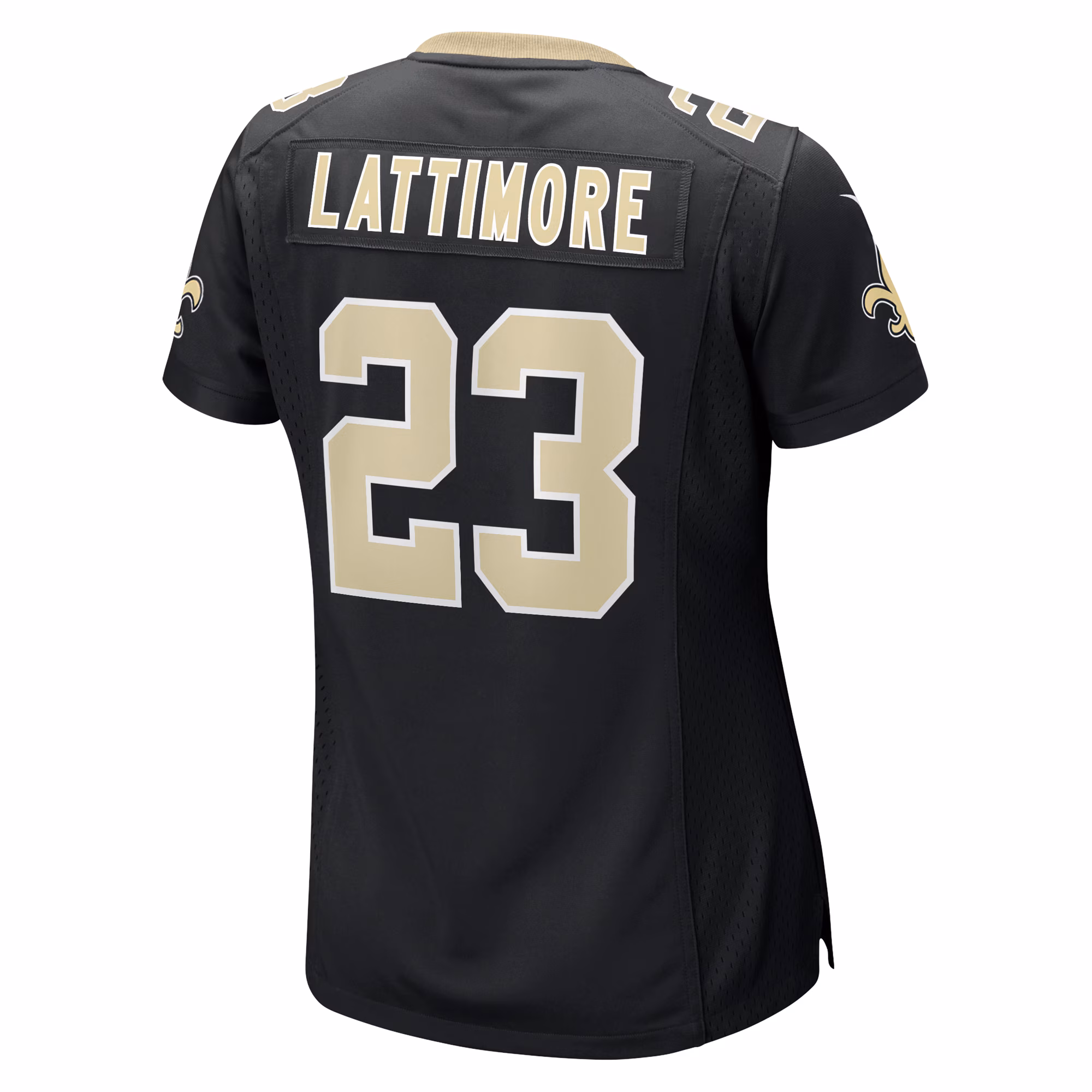 Marshon Lattimore New Orleans Saints Women's Team Game Jersey -  Black