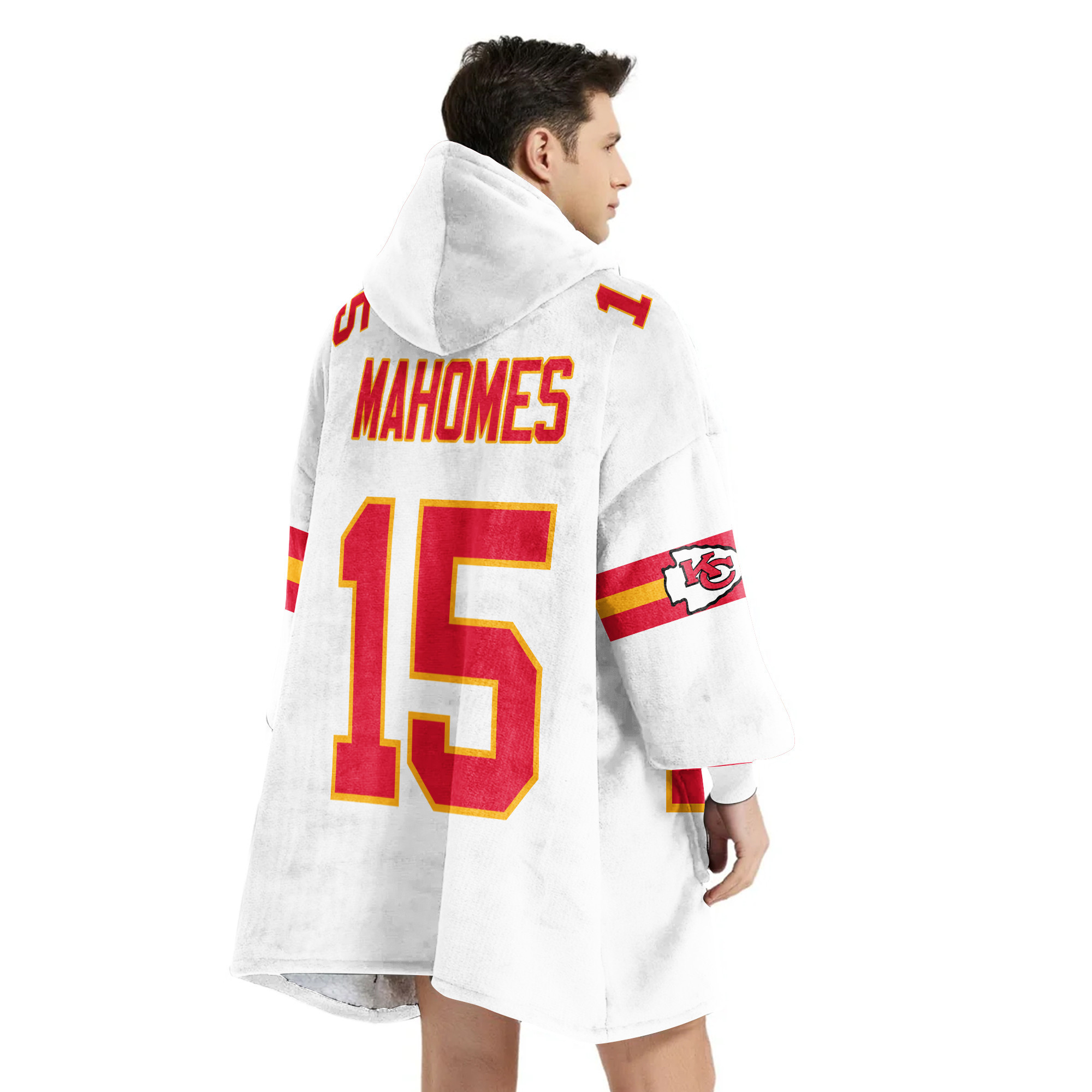 Adult PM 15 Kansas City Football Unisex Blanket Hoodie