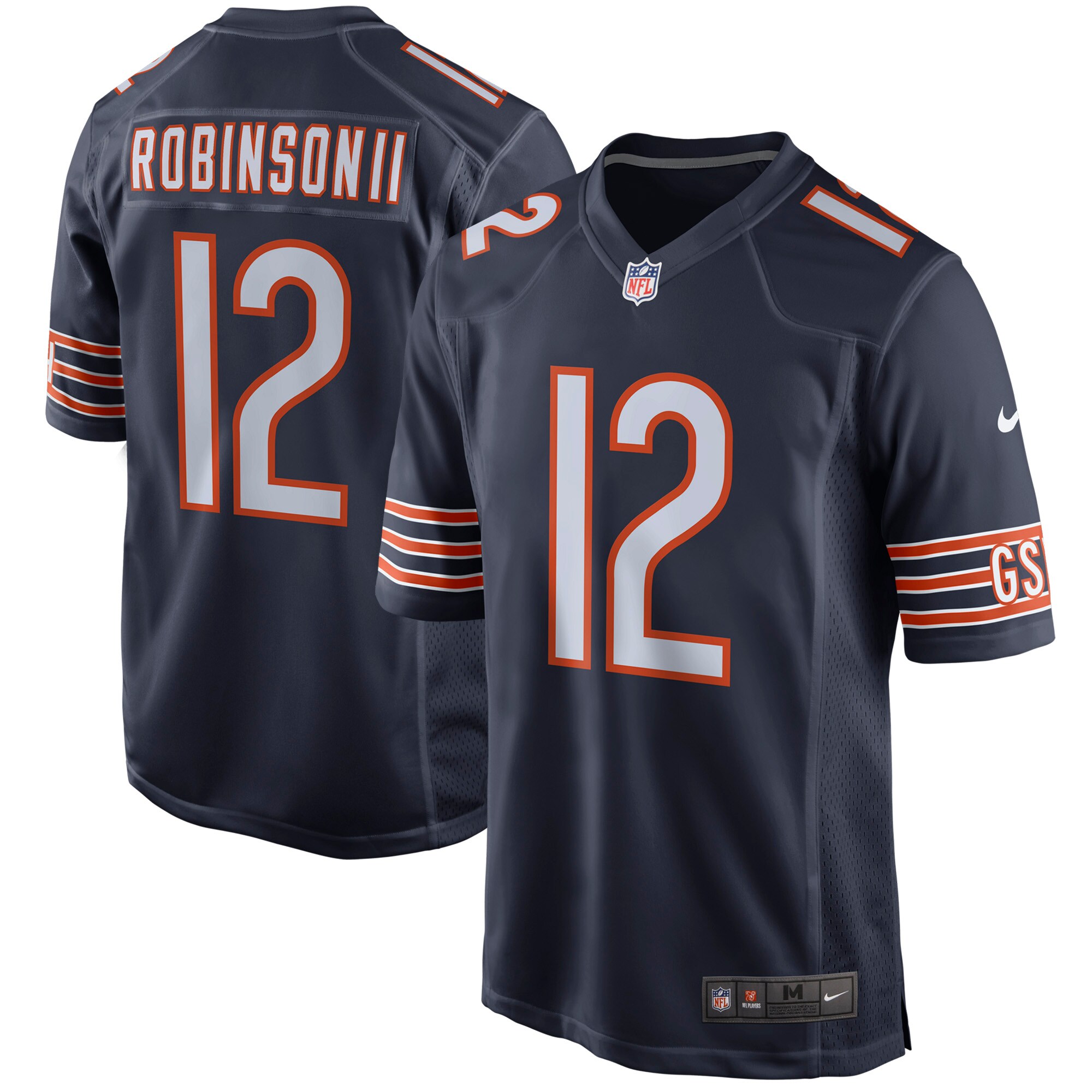 Allen Robinson Chicago Bears  Game Player Jersey - Navy
