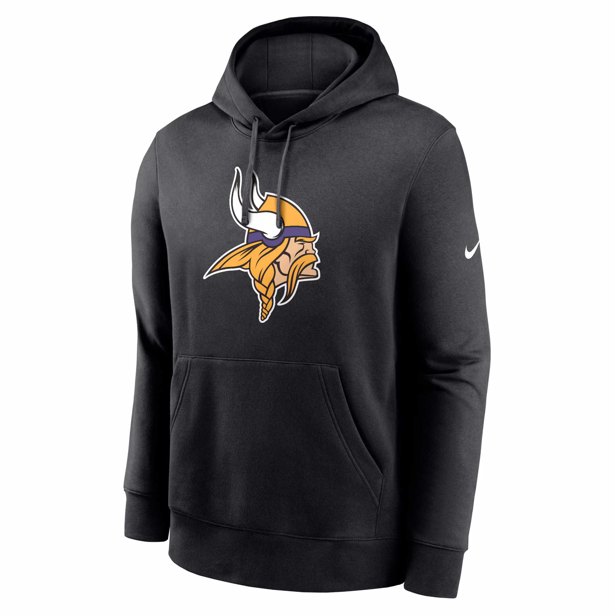 Minnesota Vikings Club Logo Pullover Hoodie - Purple