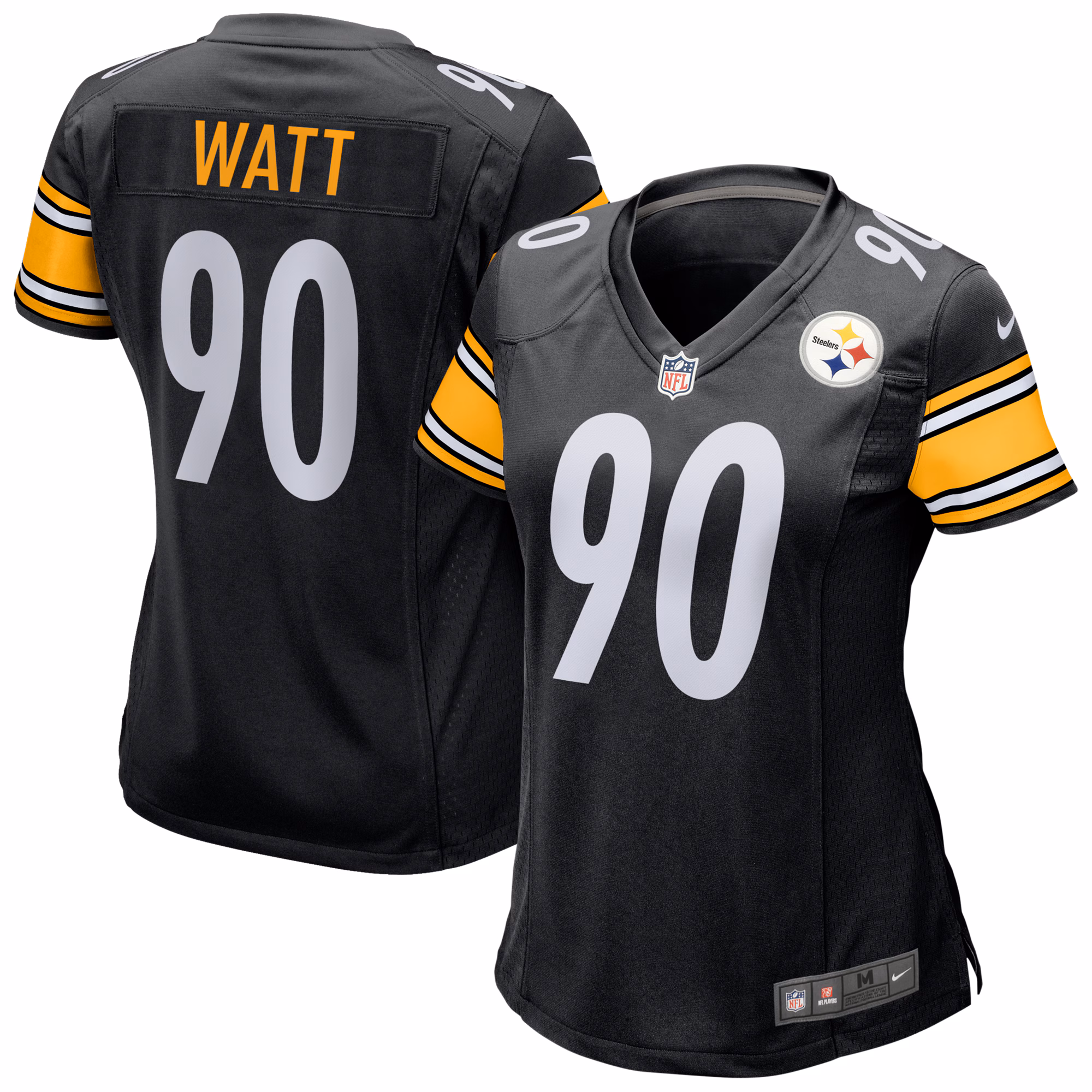 T.J. Watt Pittsburgh Steelers Women's Game Jersey - Black