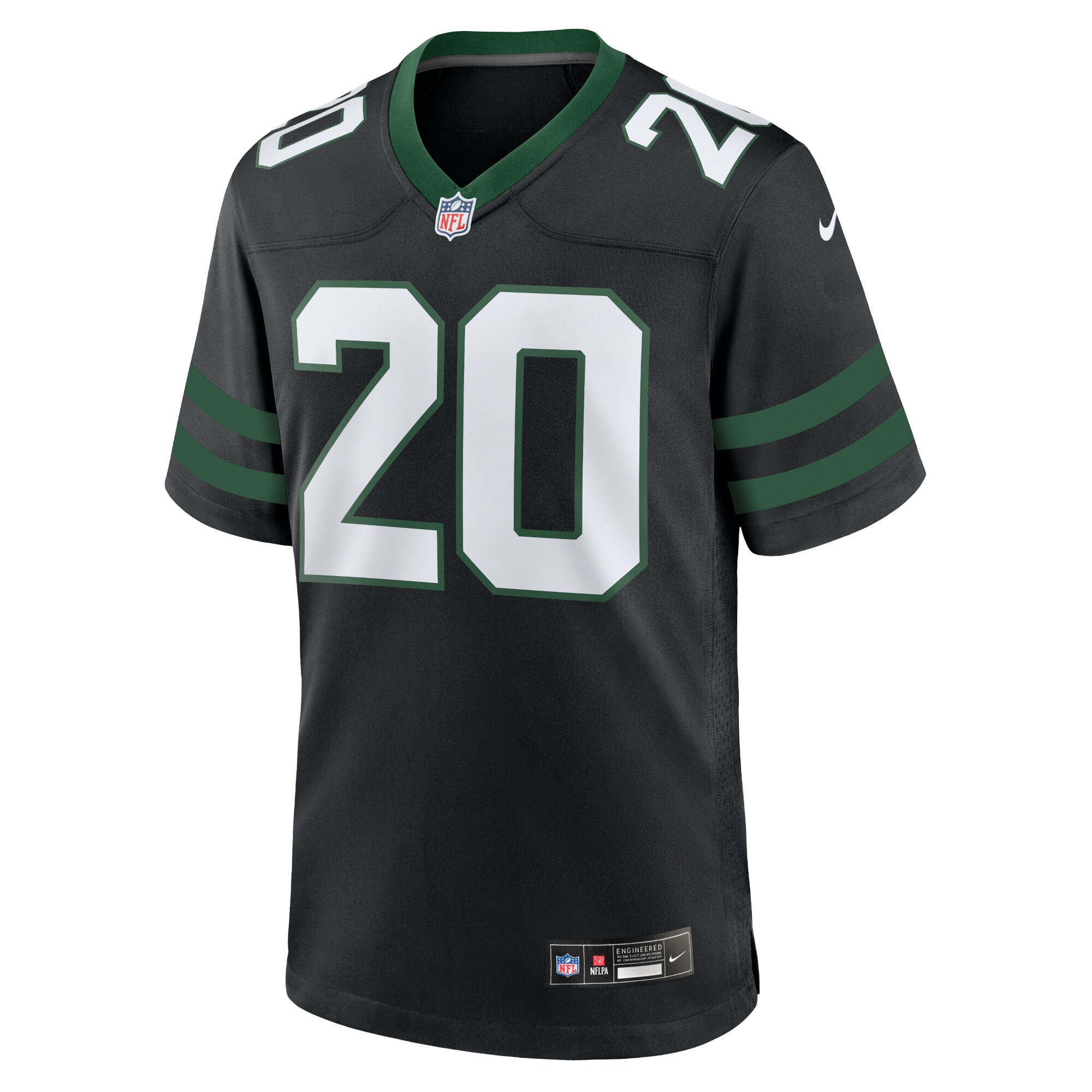 Breece Hall New York Jets Alternate Game Jersey - Legacy Black