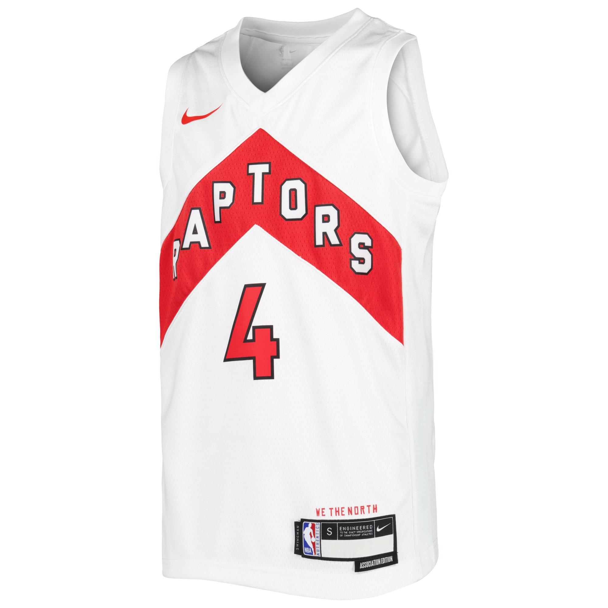 Scottie Barnes Toronto Raptors Youth 2021/22 Swingman Player Jersey White - Association Edition