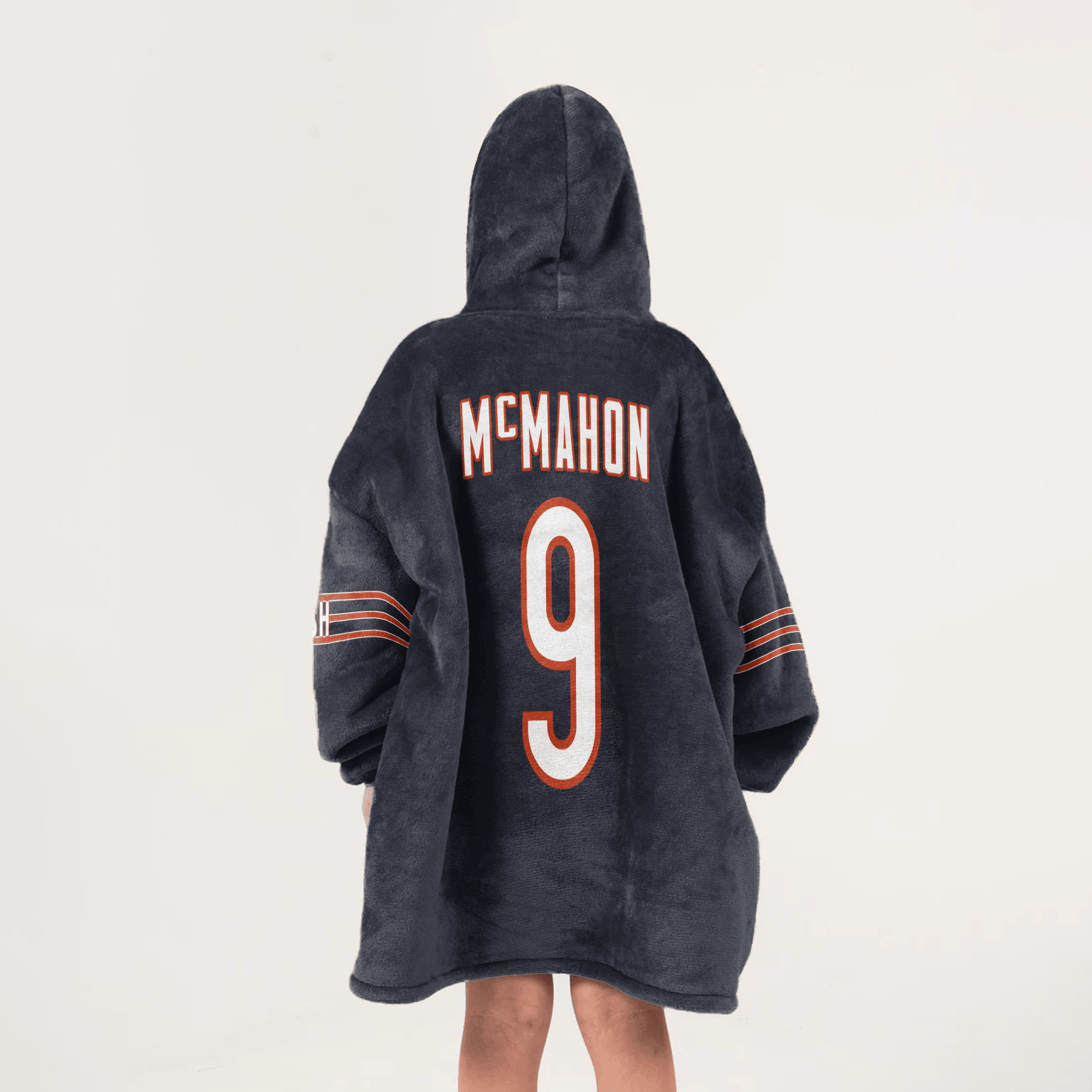 Kid J.M 9 Chicago Football Unisex Blanket Hoodie
