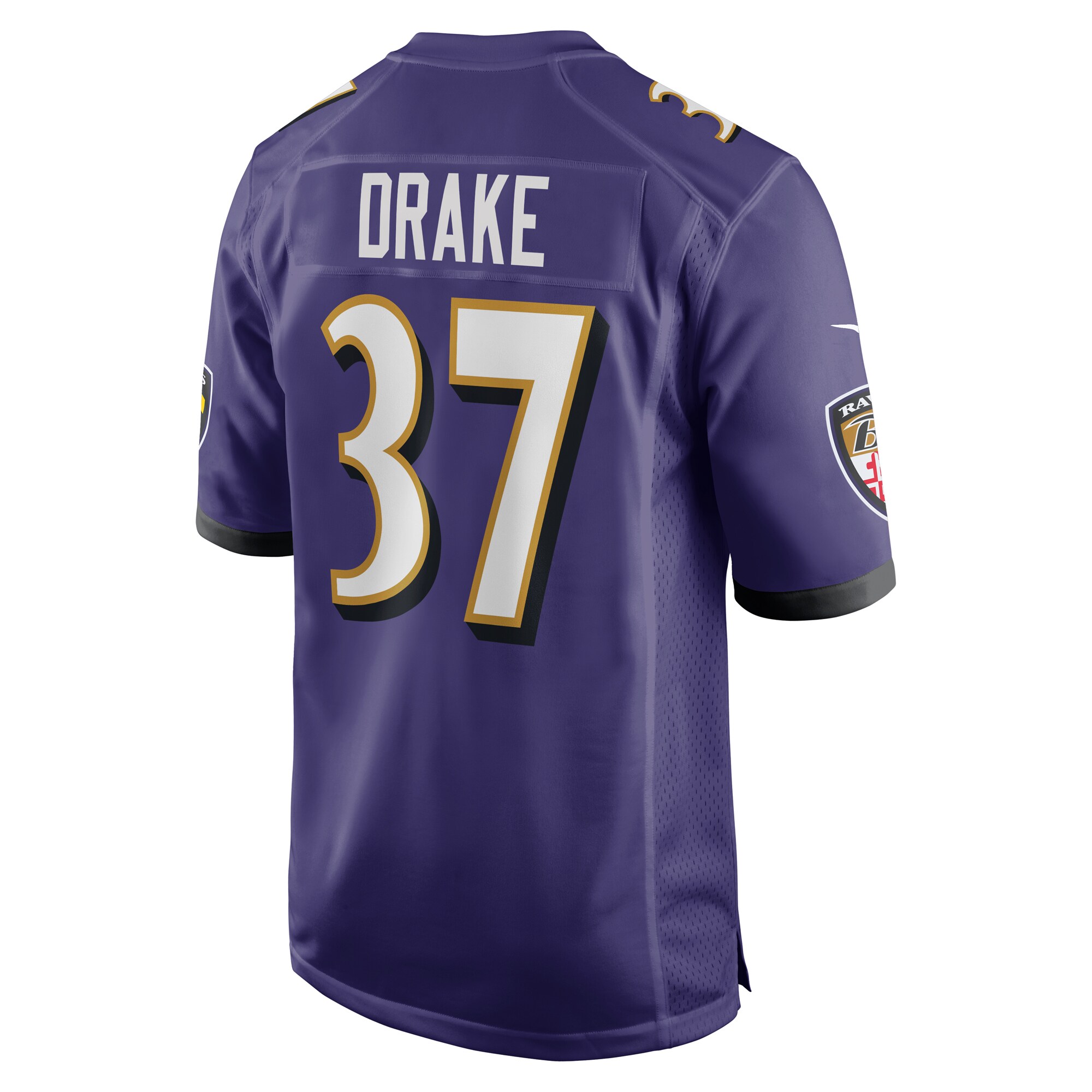Kenyan Drake Baltimore Ravens  Game Jersey -  Purple