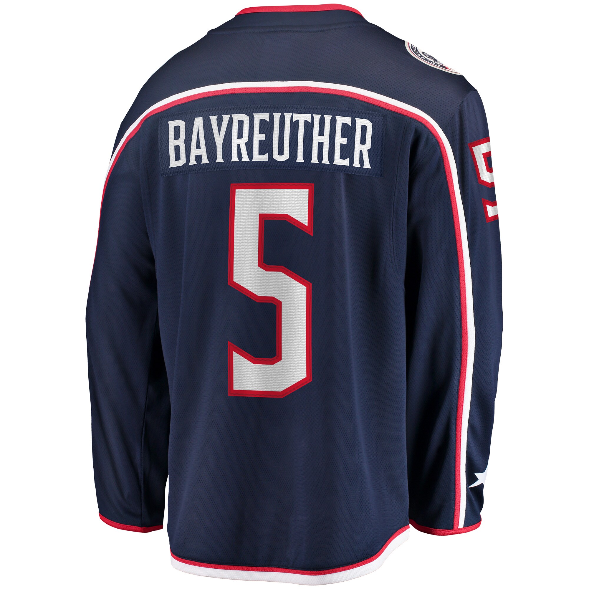 Gavin Bayreuther Columbus Blue Jackets Home Breakaway Player Jersey - Navy