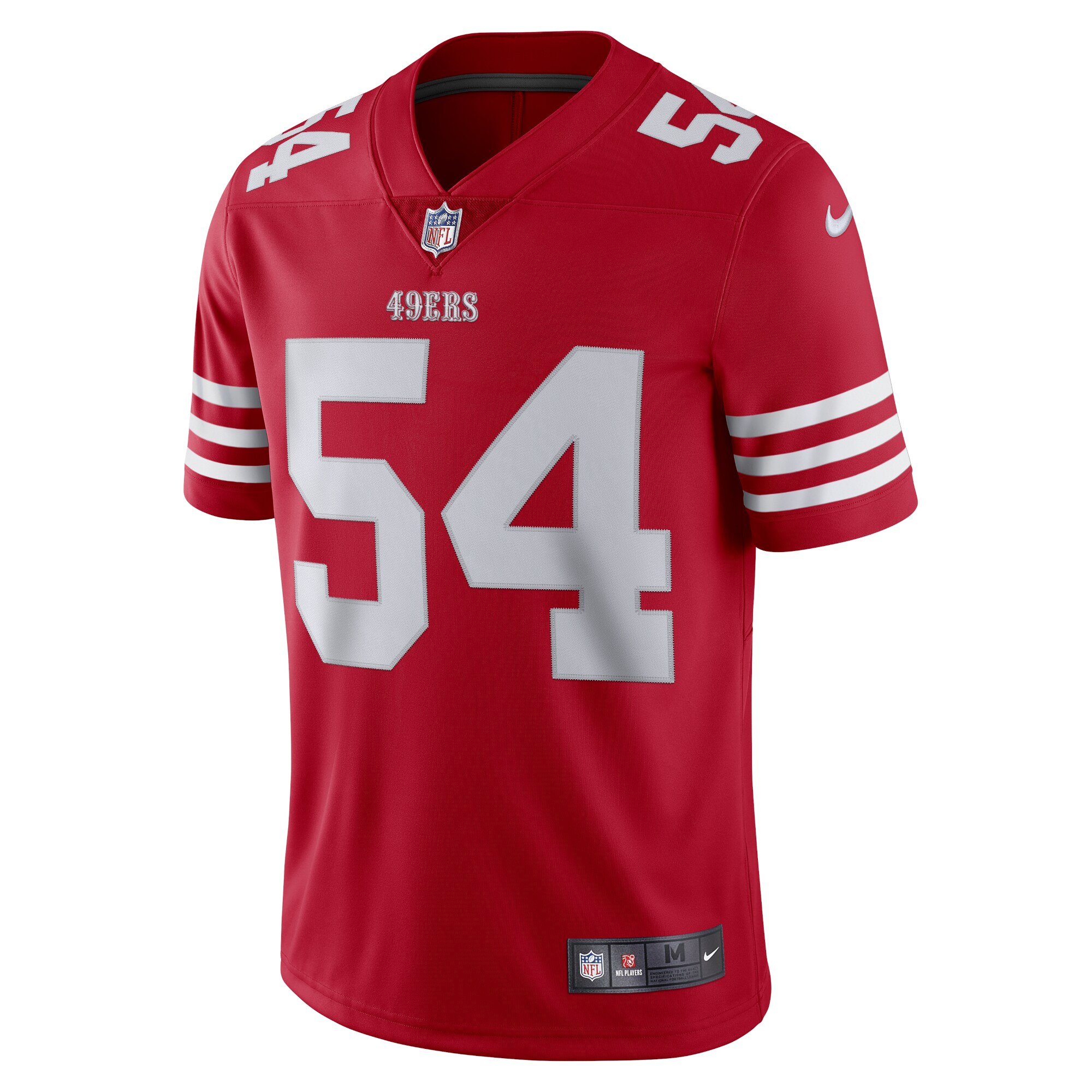 Fred Warner San Francisco 49ers  Vapor Limited Jersey - Scarlet