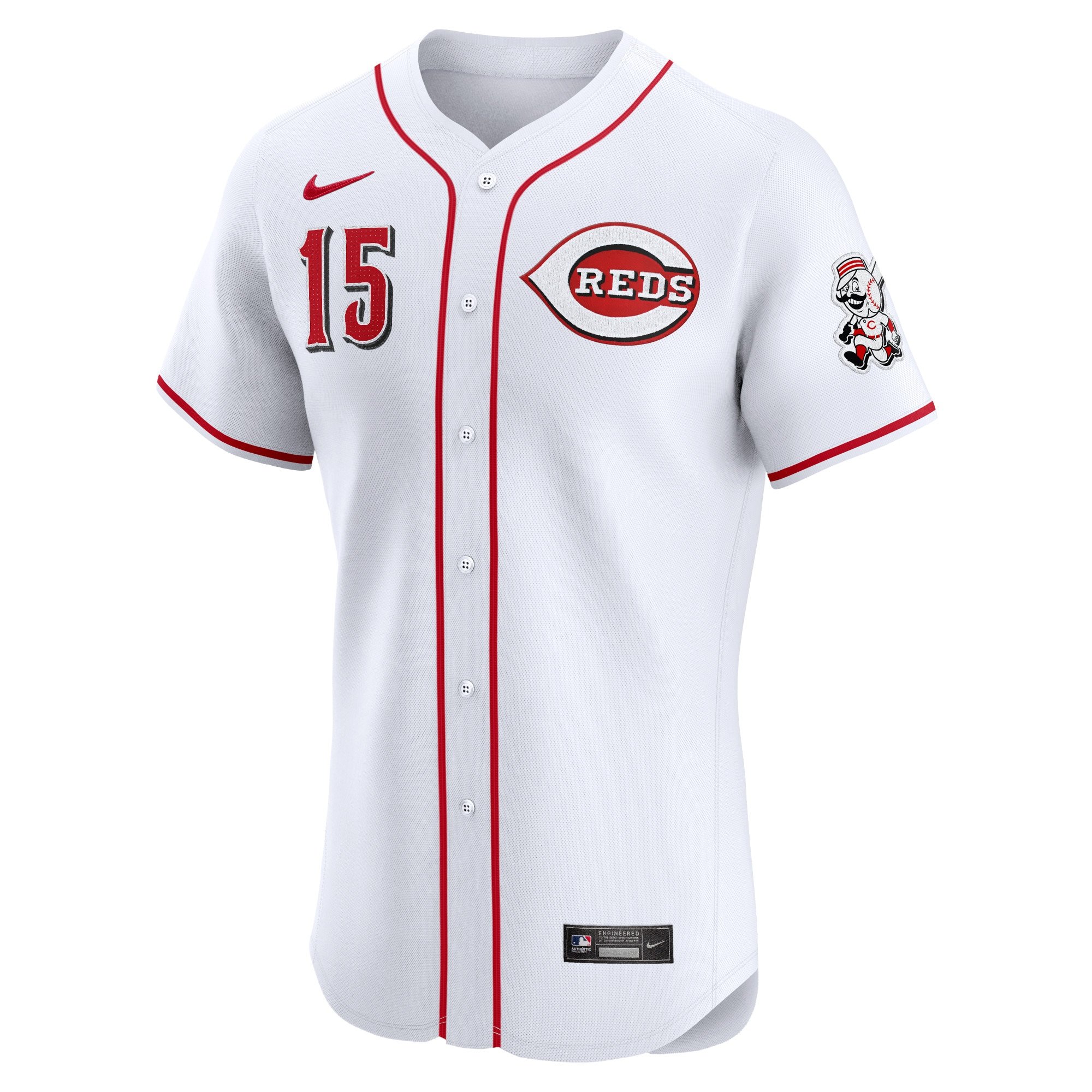 Men's Cincinnati Reds Emilio Pagan  White Home Elite Player Jersey