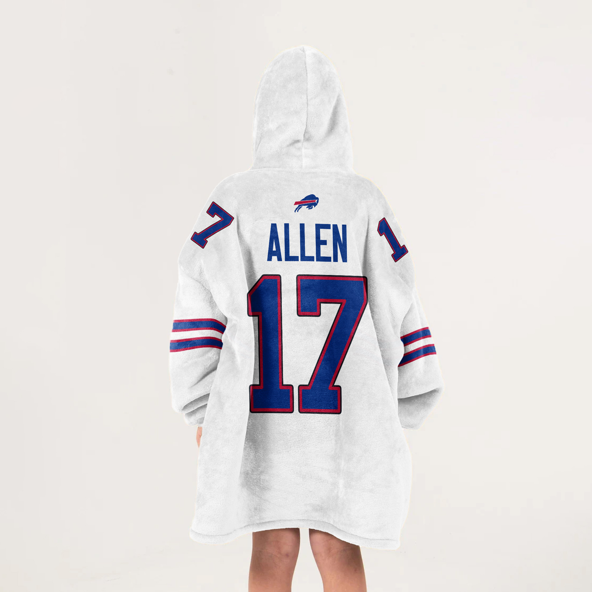 Captain J.A 17 Buffalo Football Unisex Blanket Hoodie