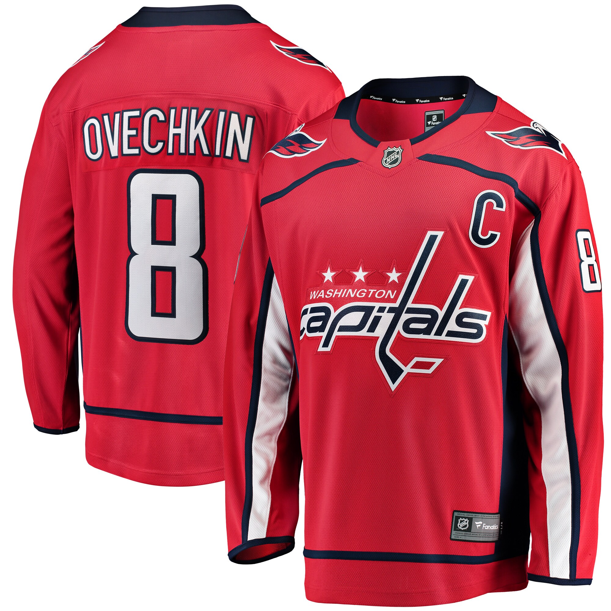 Alexander Ovechkin Washington Capitals Youth Home Breakaway Player Jersey - Red