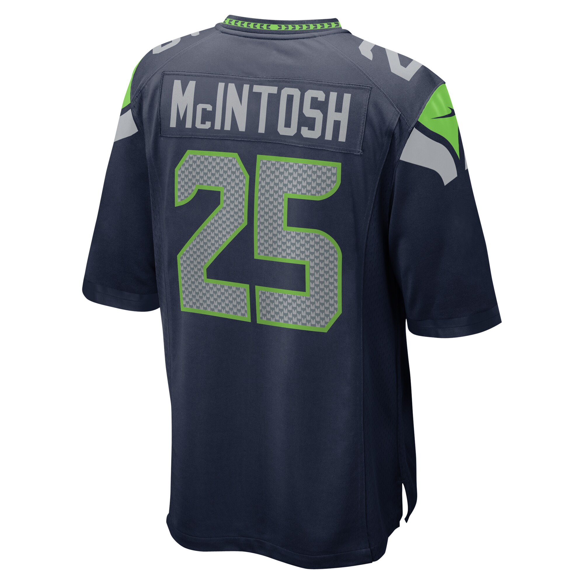 Kenny McIntosh Seattle Seahawks  Game Jersey - College Navy