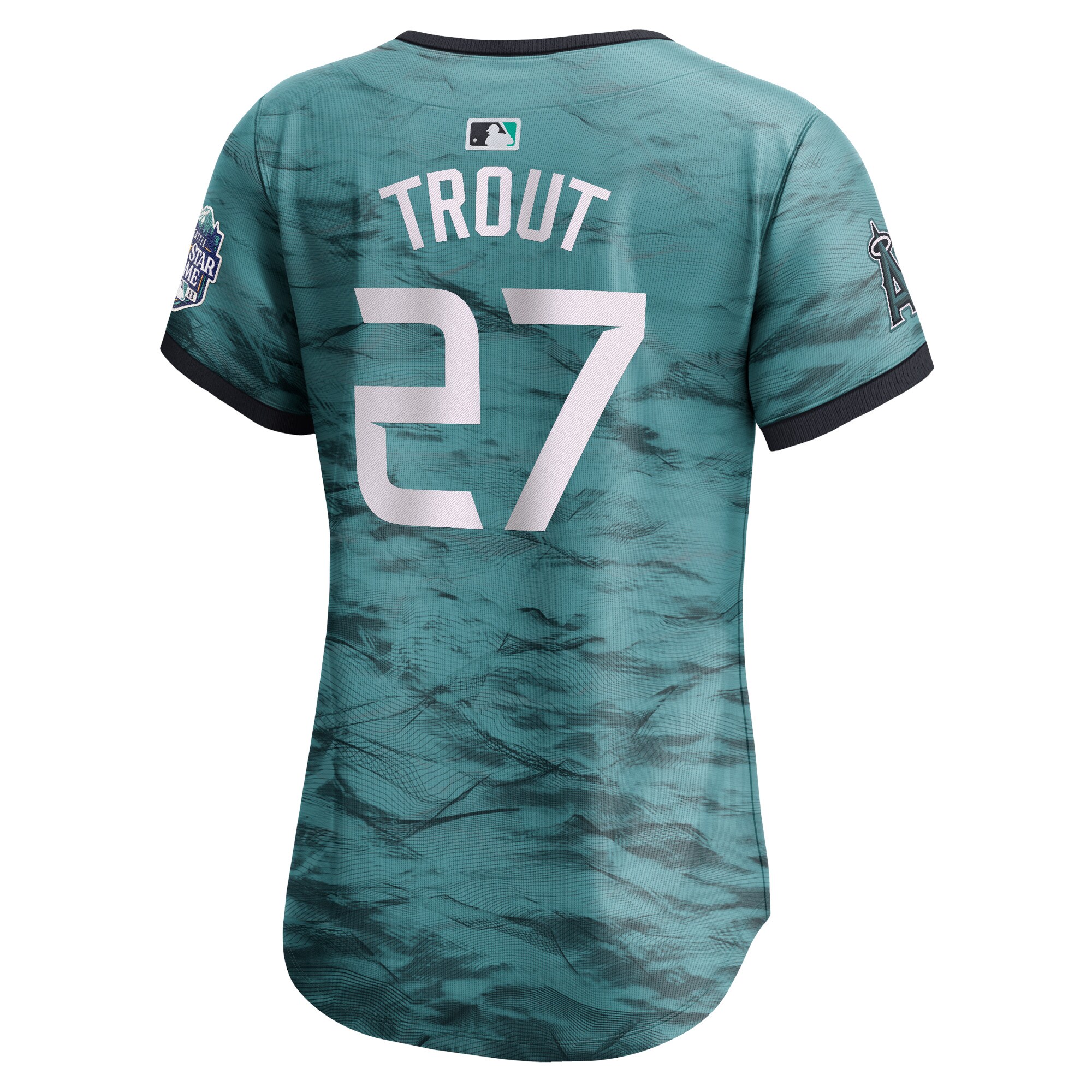 Mike Trout American League  Women's 2023 MLB All-Star Game Limited Player Jersey - Teal