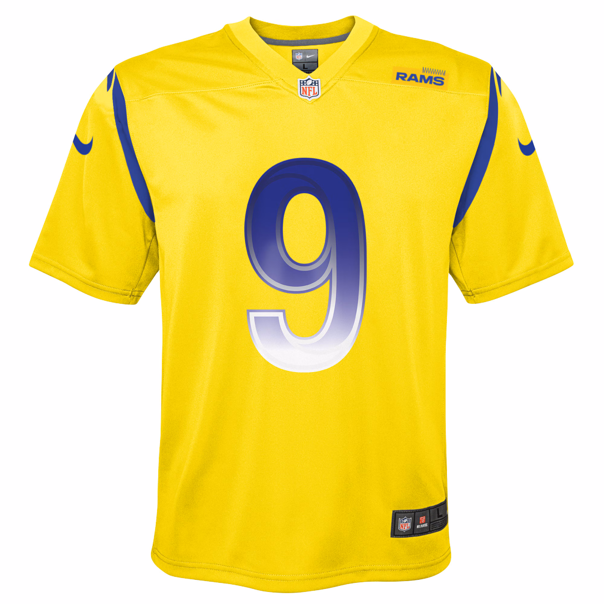 Matthew Stafford Los Angeles Rams Youth Inverted Game Jersey - Gold