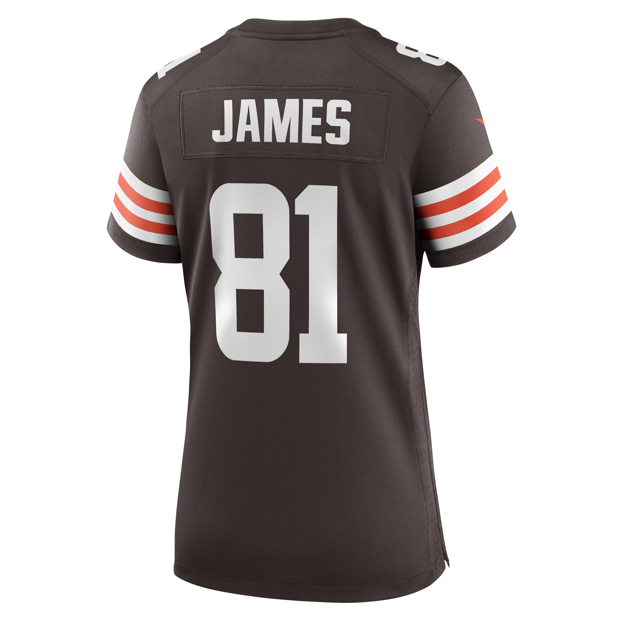 Jesse James Cleveland Browns  Women's Game Player Jersey - Brown