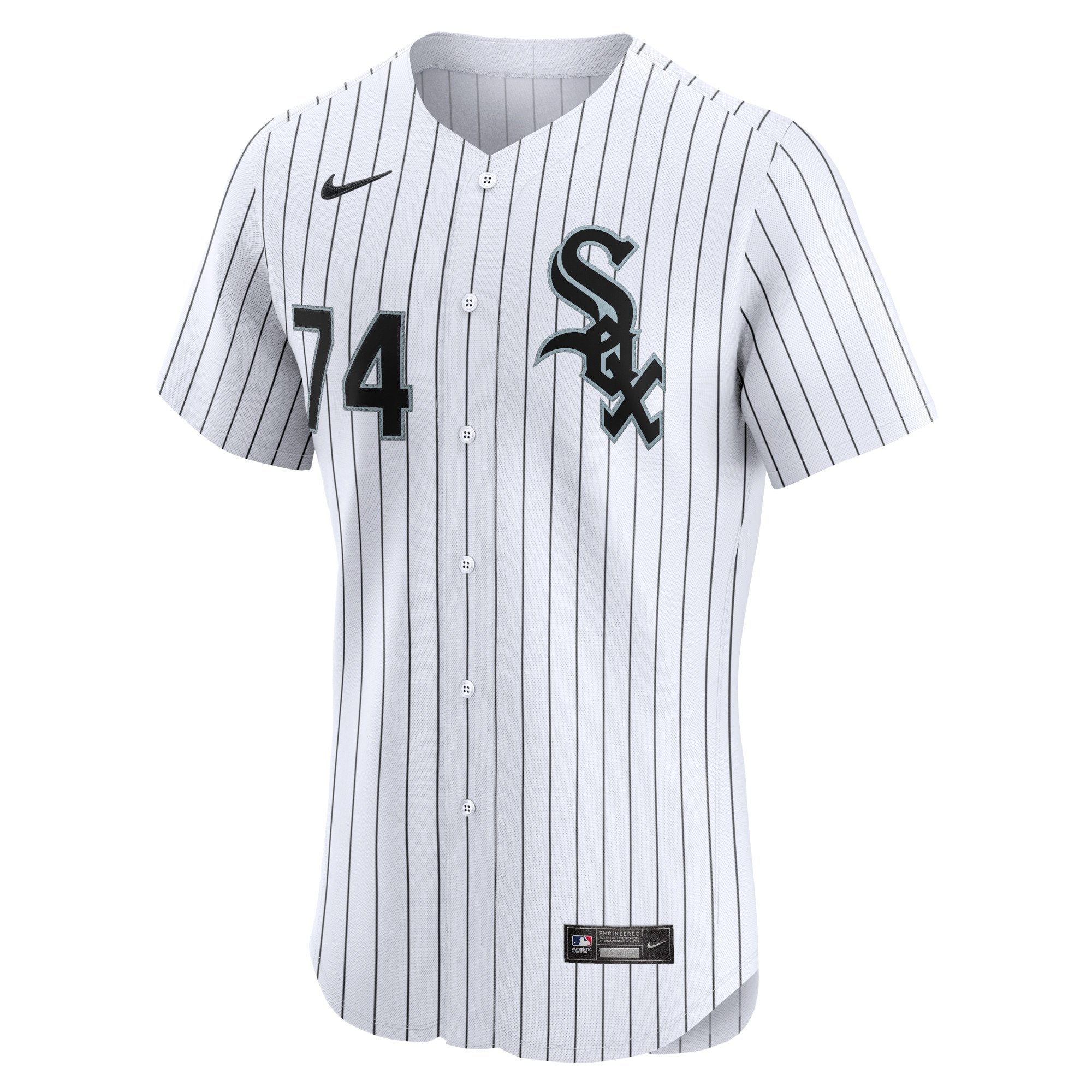 Men's Chicago White Sox Eloy Jimenez  White Home Elite Player Jersey