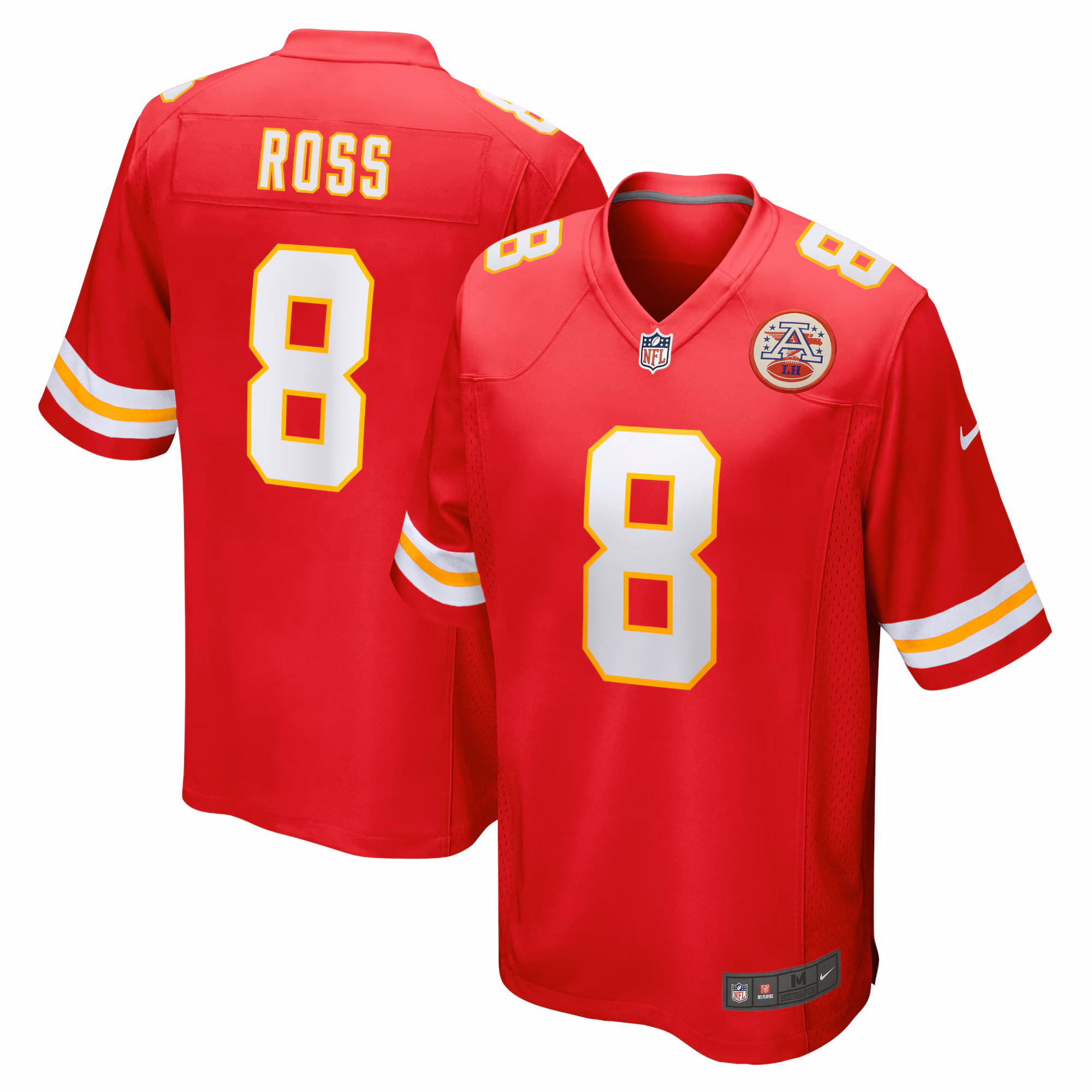Justyn Ross Kansas City Chiefs Home Game Player Jersey - Red
