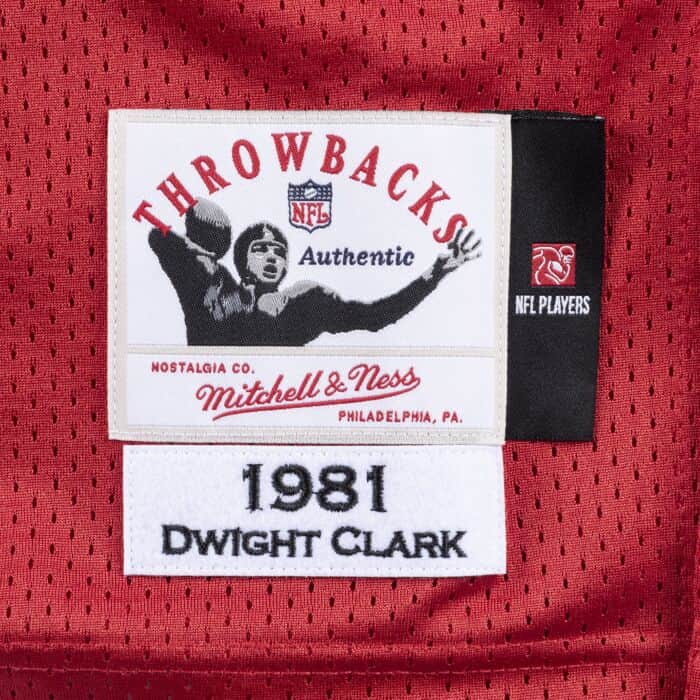 Authentic Jersey San Francisco 49ers 1981 Dwight Clark