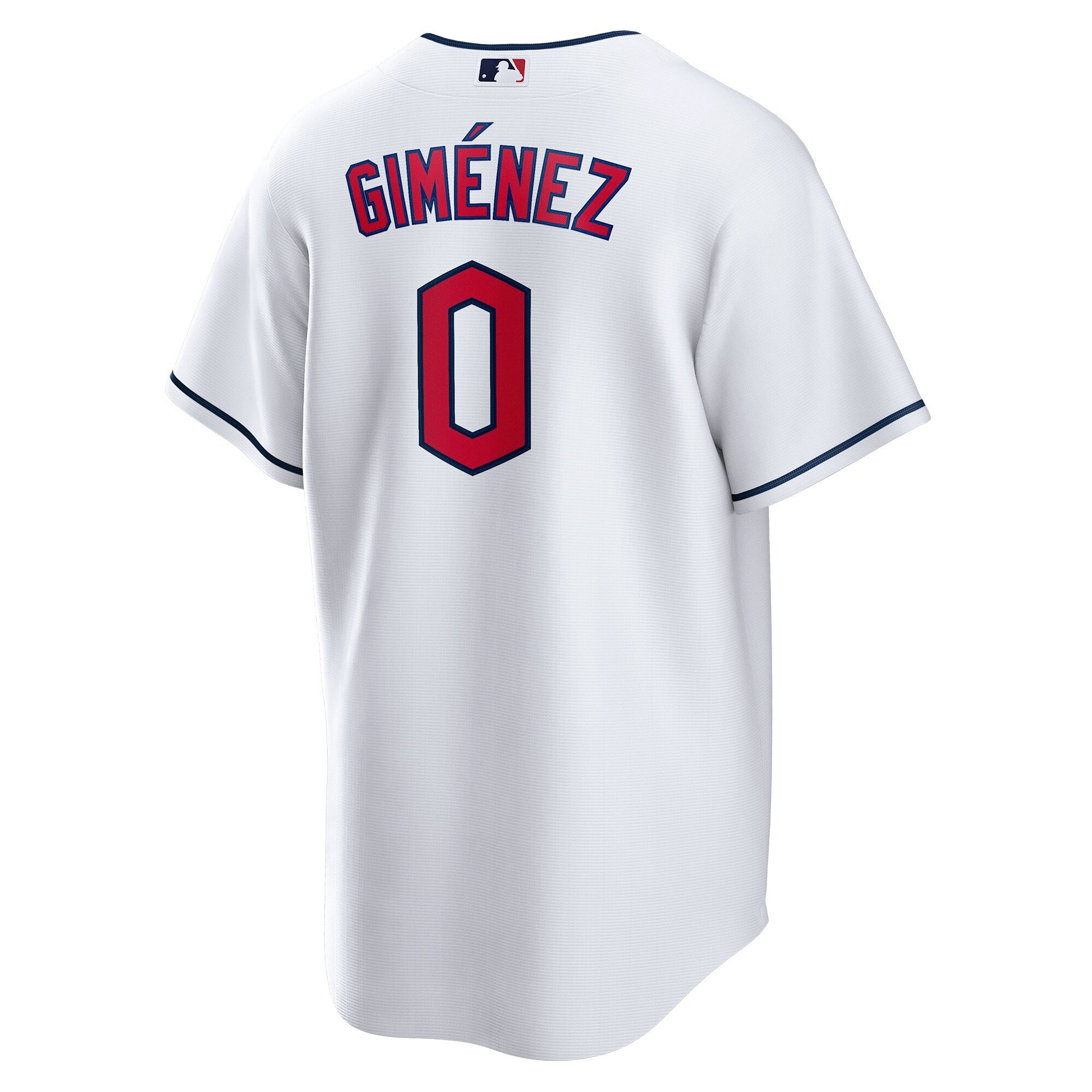 Men's Cleveland Guardians Andrés Giménez  White Home  Replica Player Jersey