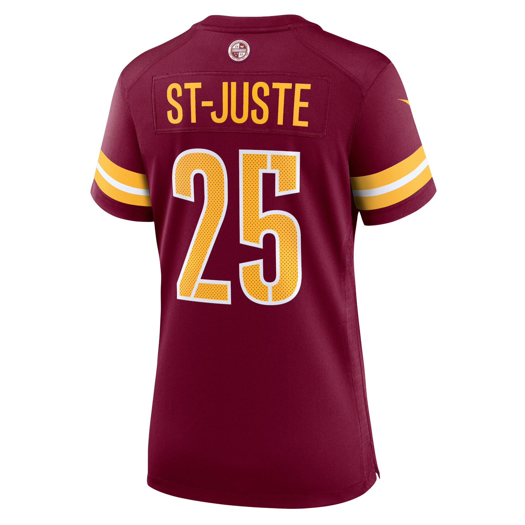 Benjamin St-Juste Washington Commanders  Women's Player Game Jersey - Burgundy
