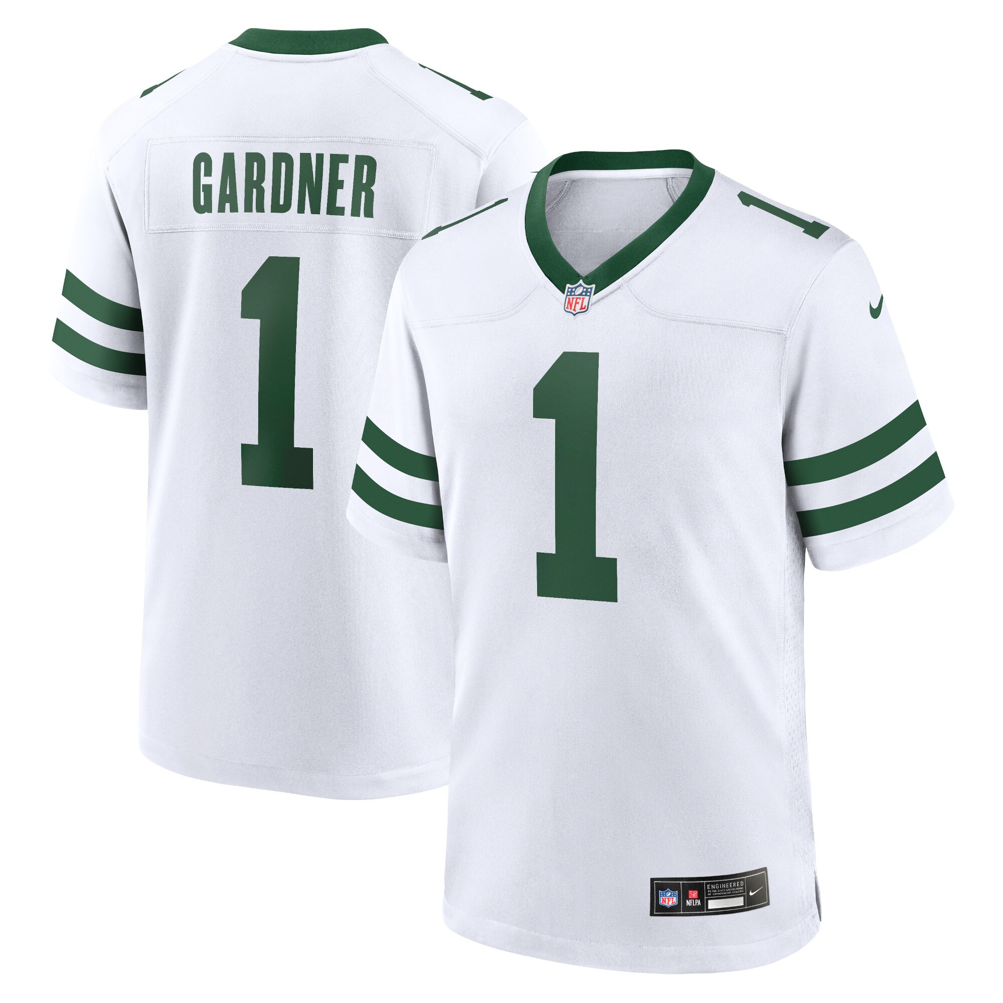 Ahmad Sauce Gardner New York Jets Alternate Game Jersey - Legacy Black