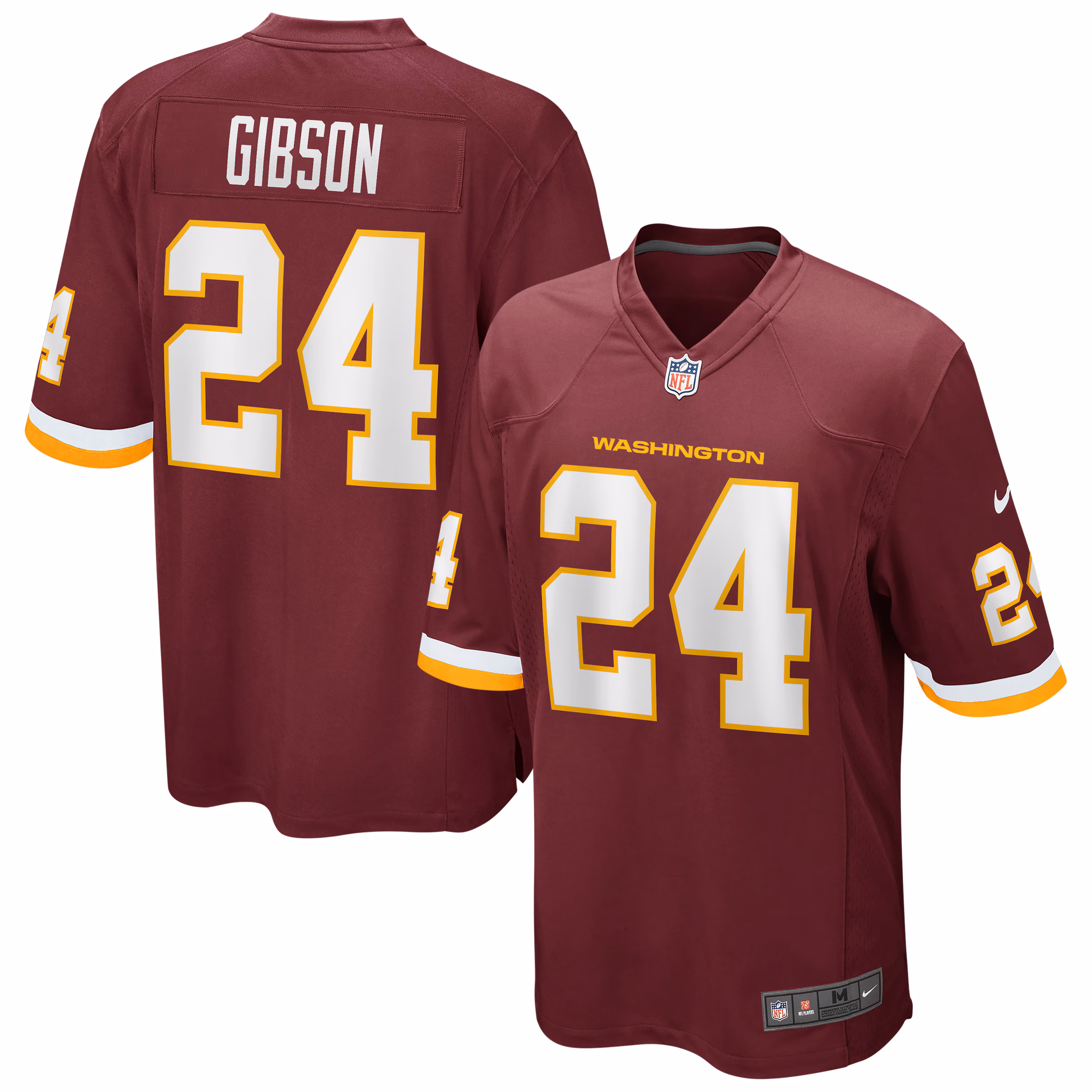 Antonio Gibson Washington Football Team Game Player Jersey - Burgundy