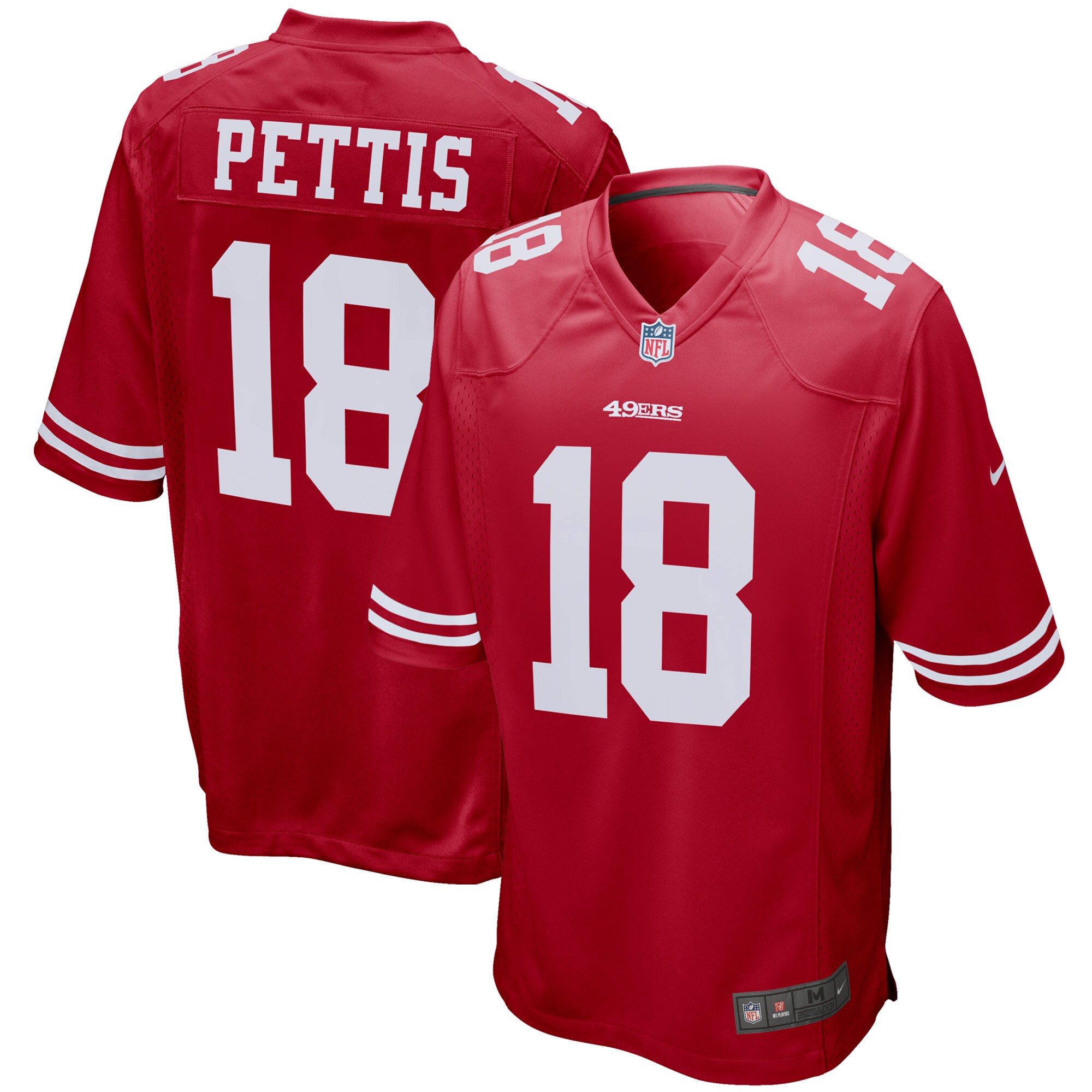 Dante Pettis San Francisco 49ers  Player Game Jersey - Scarlet