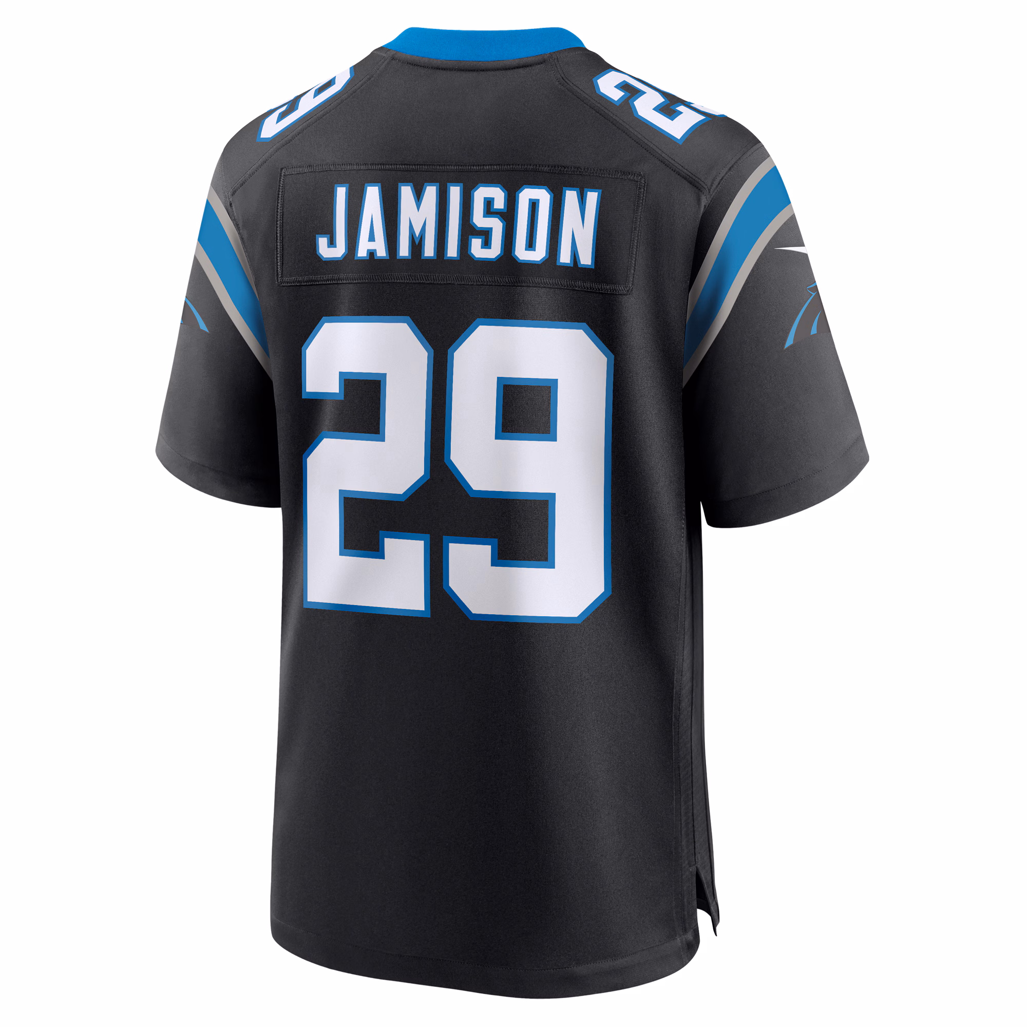 D'Shawn Jamison Carolina Panthers Team Game Jersey -  Black