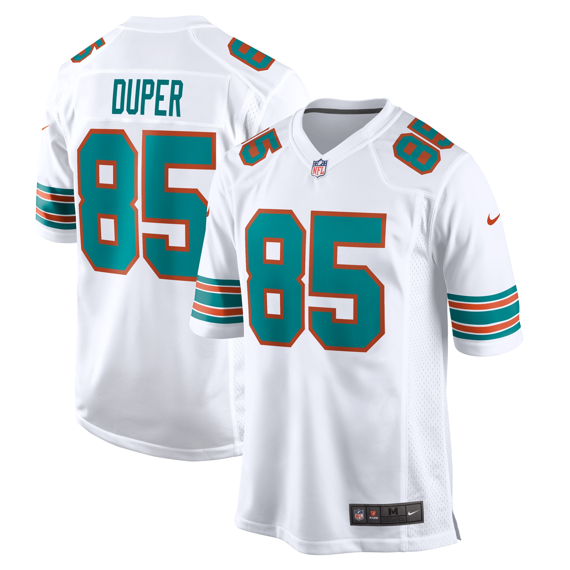 Mark Duper Miami Dolphins Retired Player Jersey - White