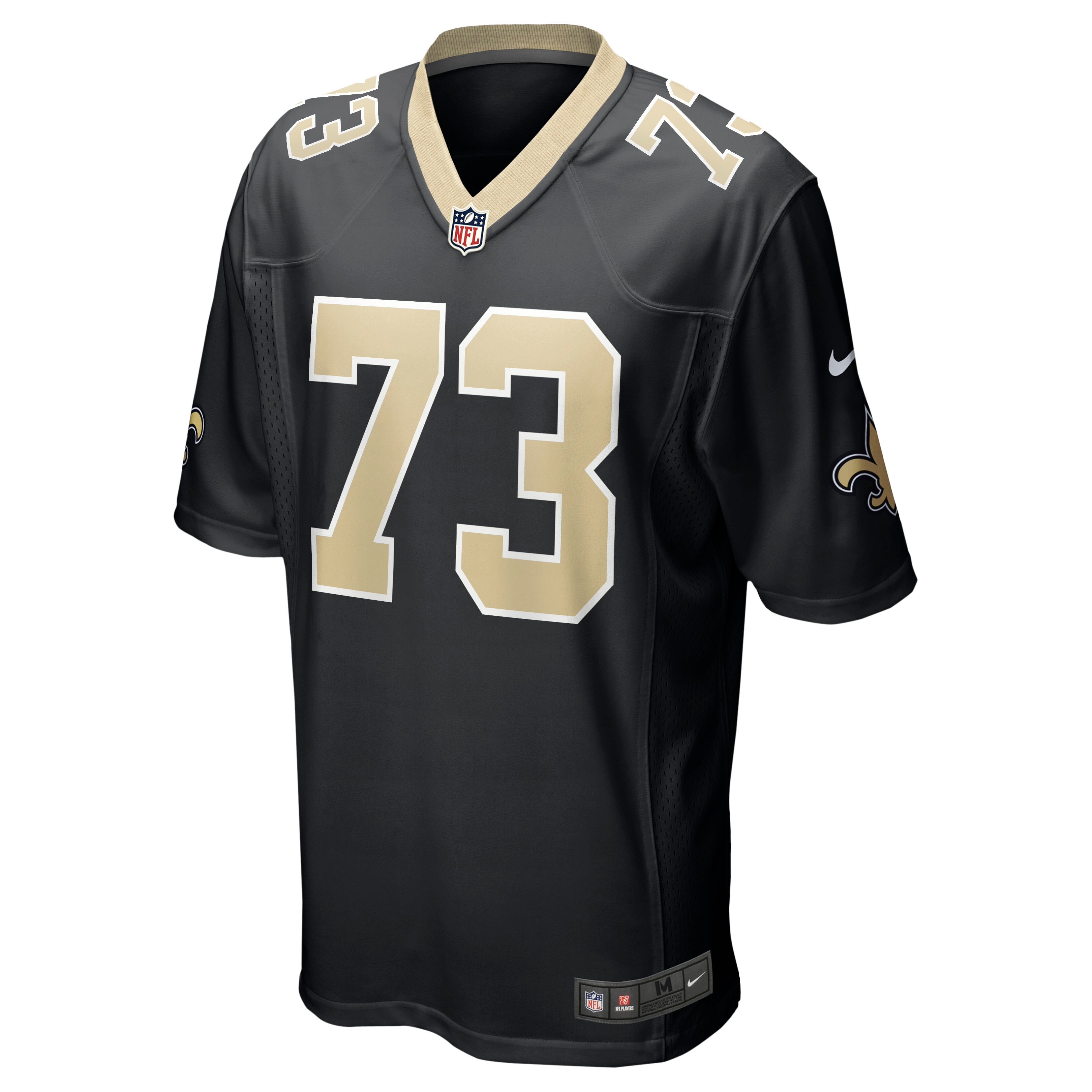 Ethan Greenidge New Orleans Saints Game Jersey - Black