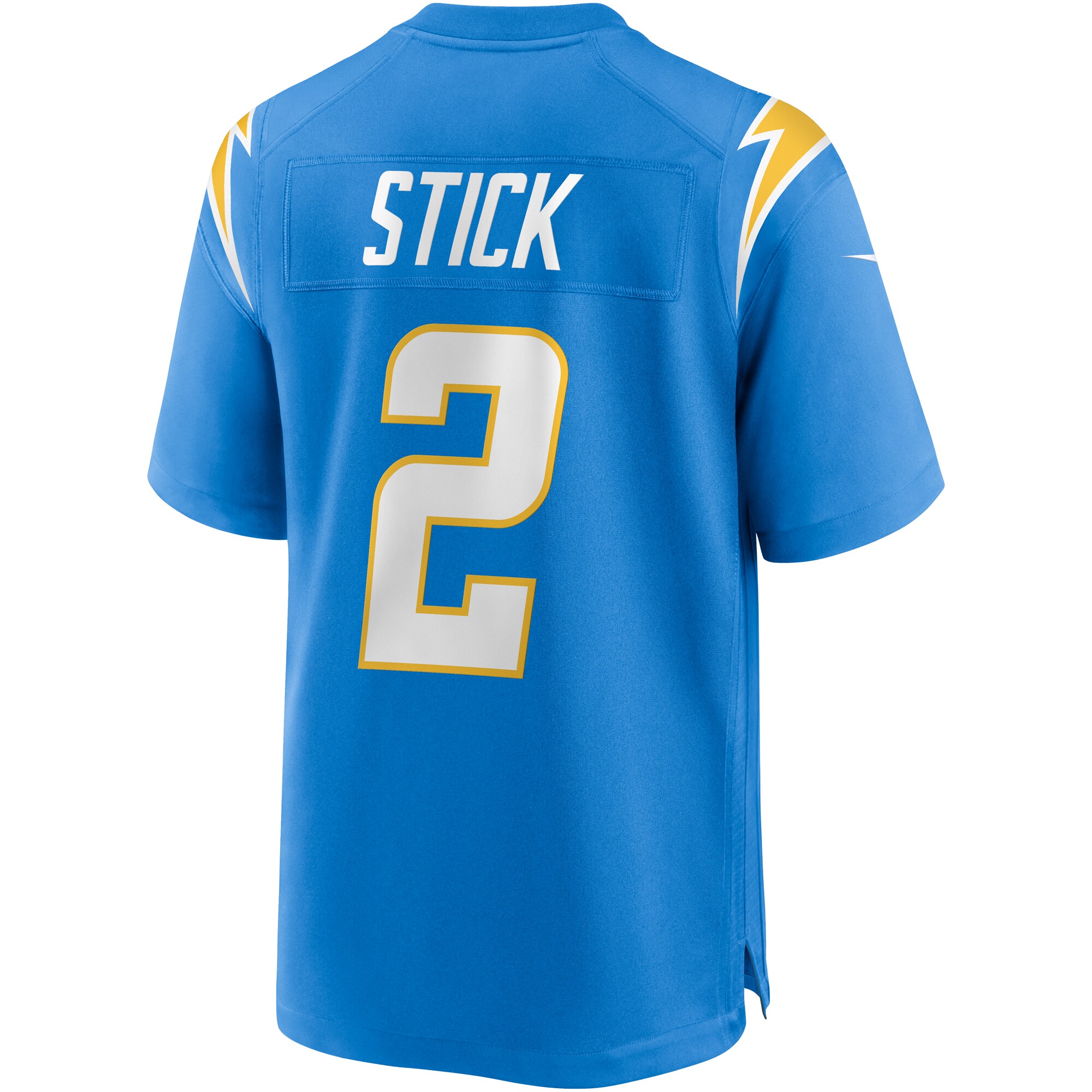 Easton Stick Los Angeles Chargers Game Jersey - Powder Blue