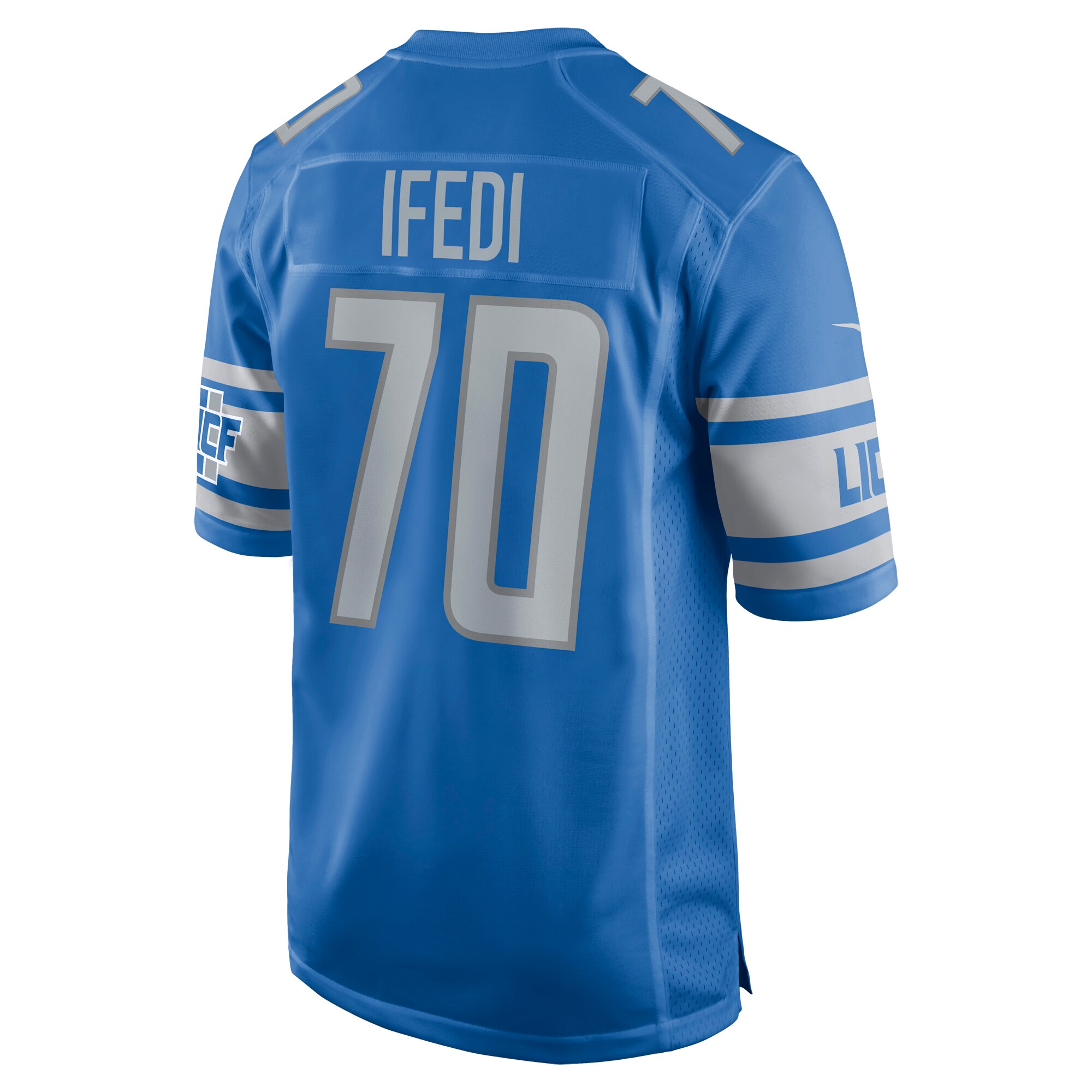Germain Ifedi Detroit Lions  Team Game Jersey - Blue