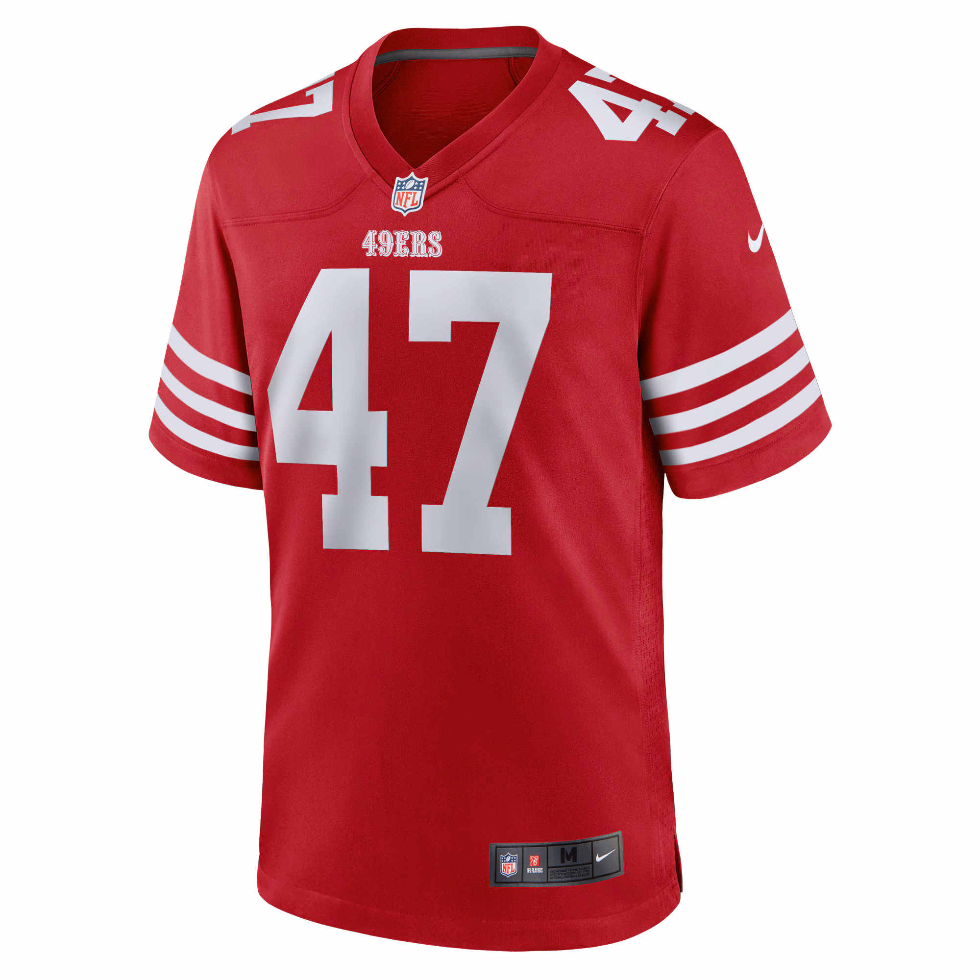 Ezekiel Turner San Francisco 49ers Team Game Jersey -  Scarlet