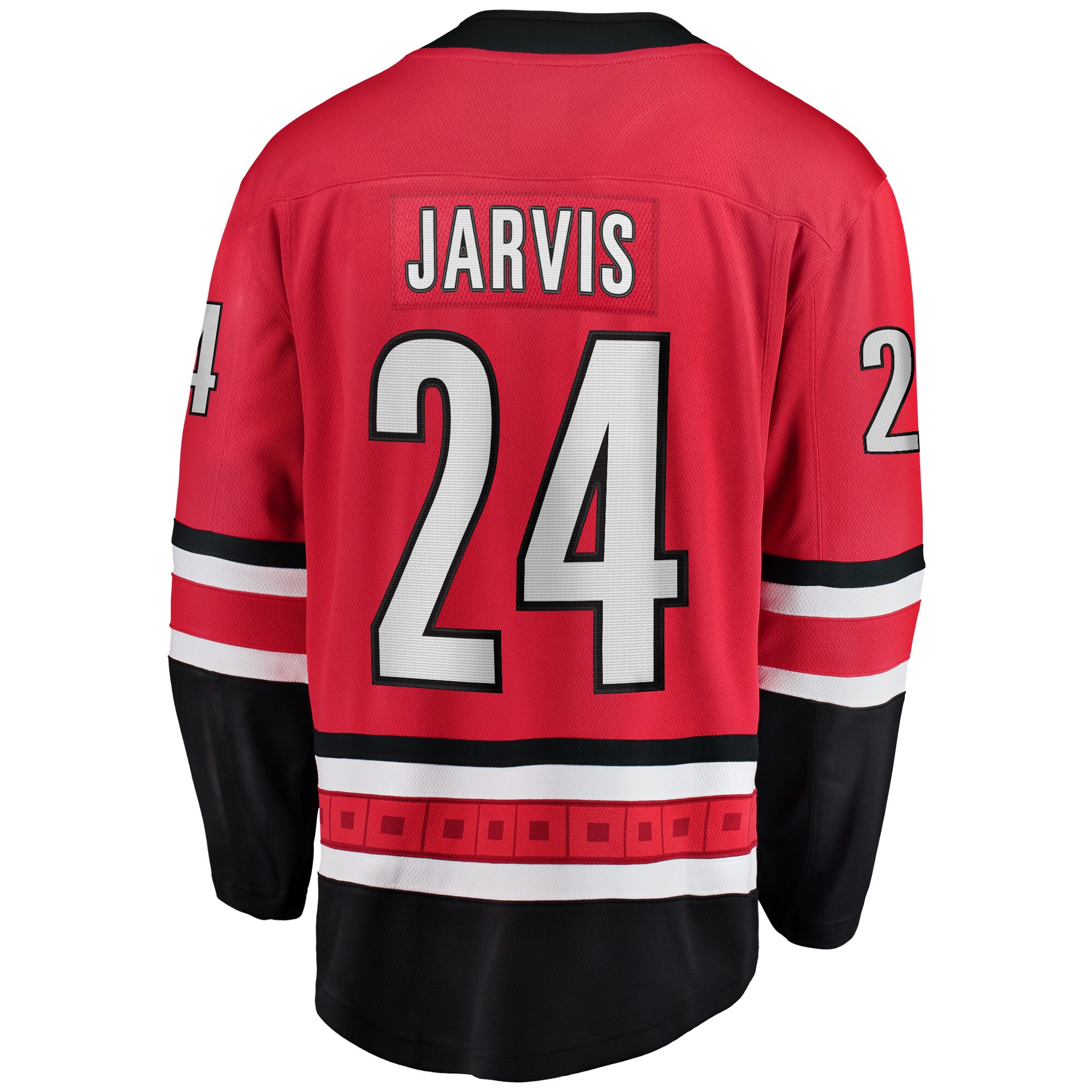 Seth Jarvis Carolina Hurricanes Home Breakaway Player Jersey - Red