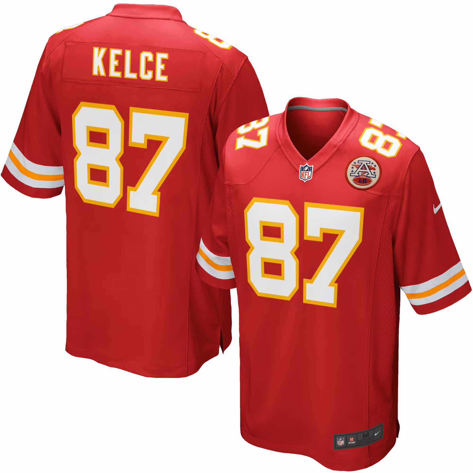 Travis Kelce Kansas City Chiefs Youth Game Jersey - White
