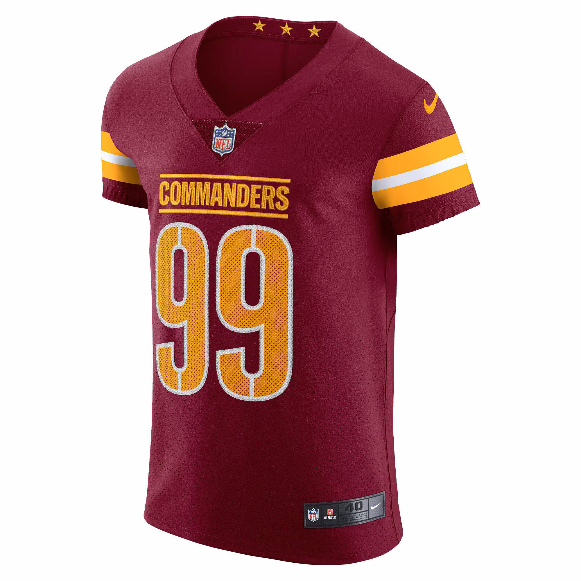Chase Young Washington Commanders Alternate Vapor Elite Jersey - Black