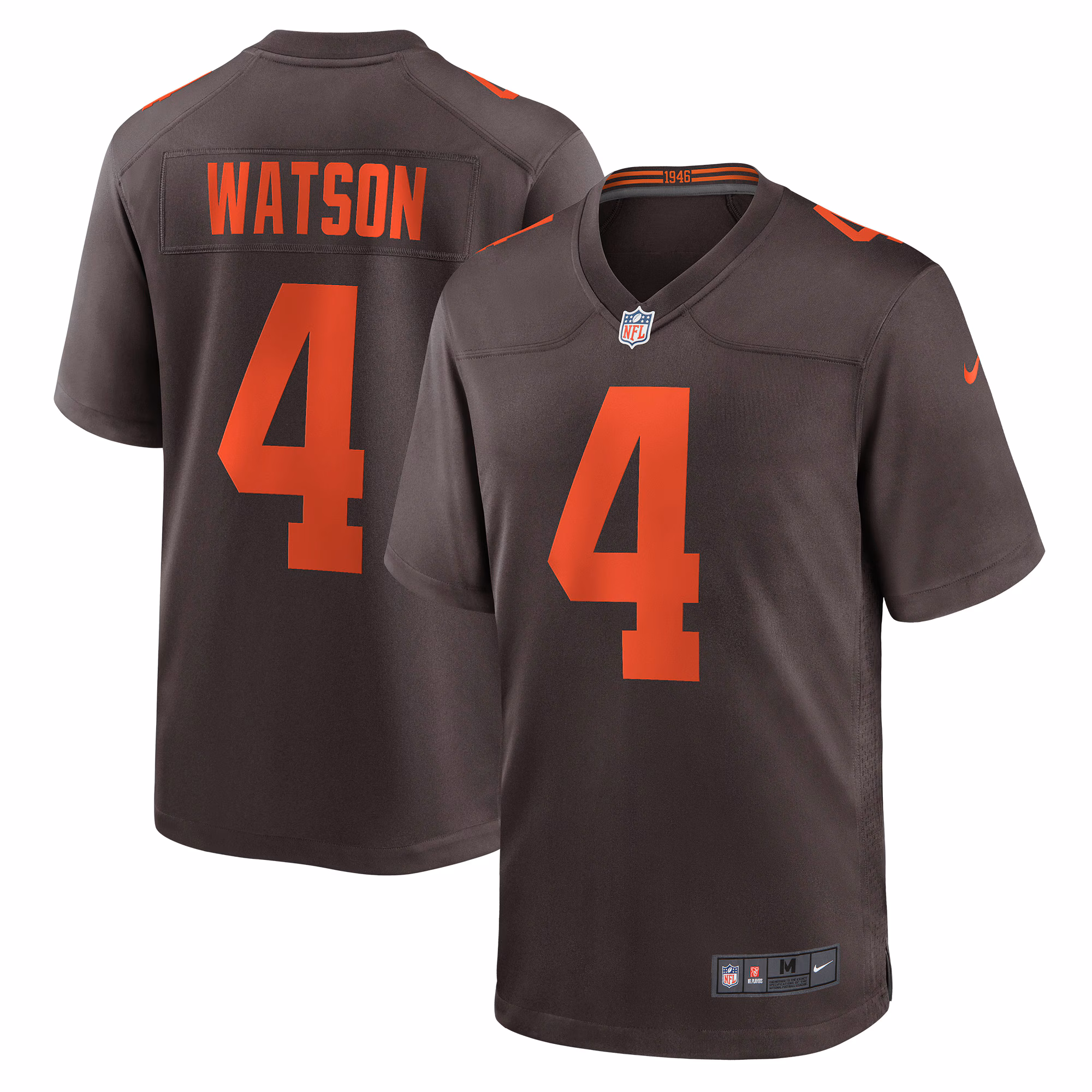 Deshaun Watson Cleveland Browns Alternate Game Jersey - Brown