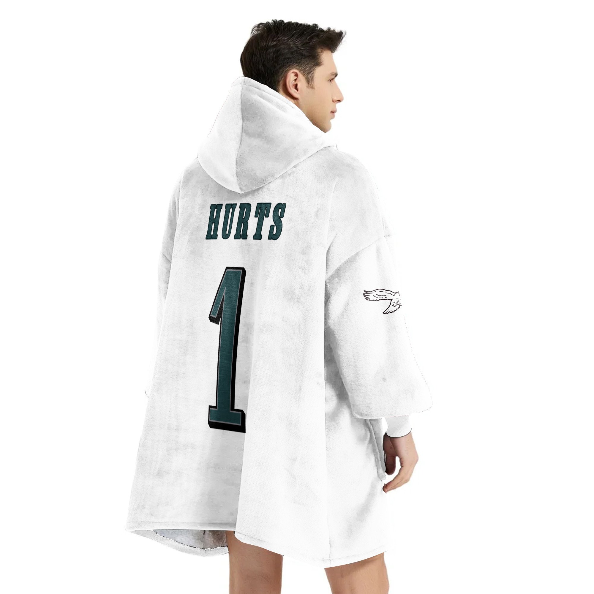 Adult Captain 1 Philadelphia Football Unisex Blanket Hoodie