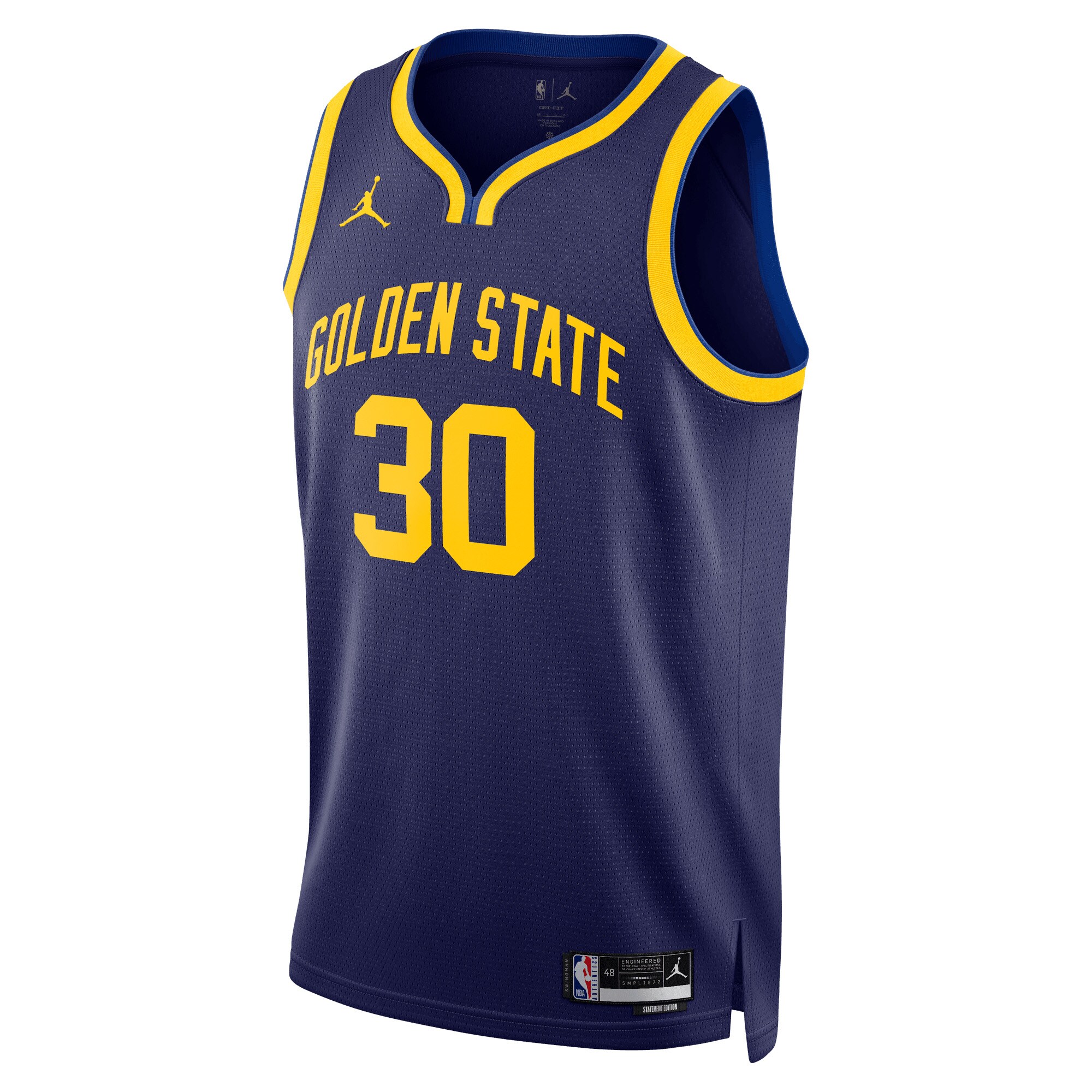Stephen Curry 2022/23 Golden State Warriors  Unisex Swingman Jersey - Statement Edition - Navy
