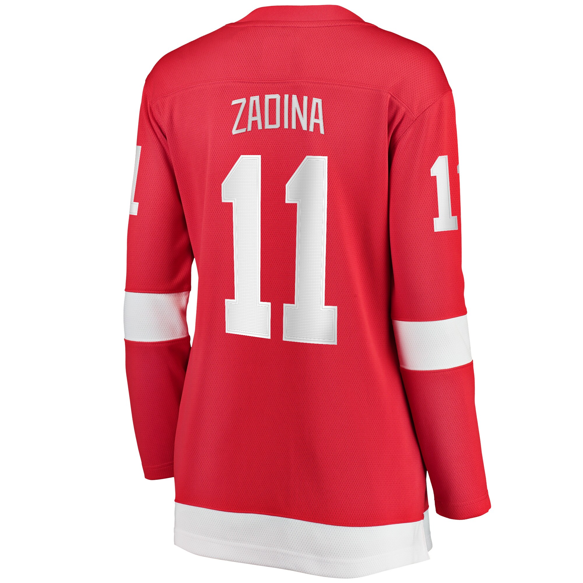 Filip Zadina Detroit Red Wings Women's Home Breakaway Player Jersey - Red