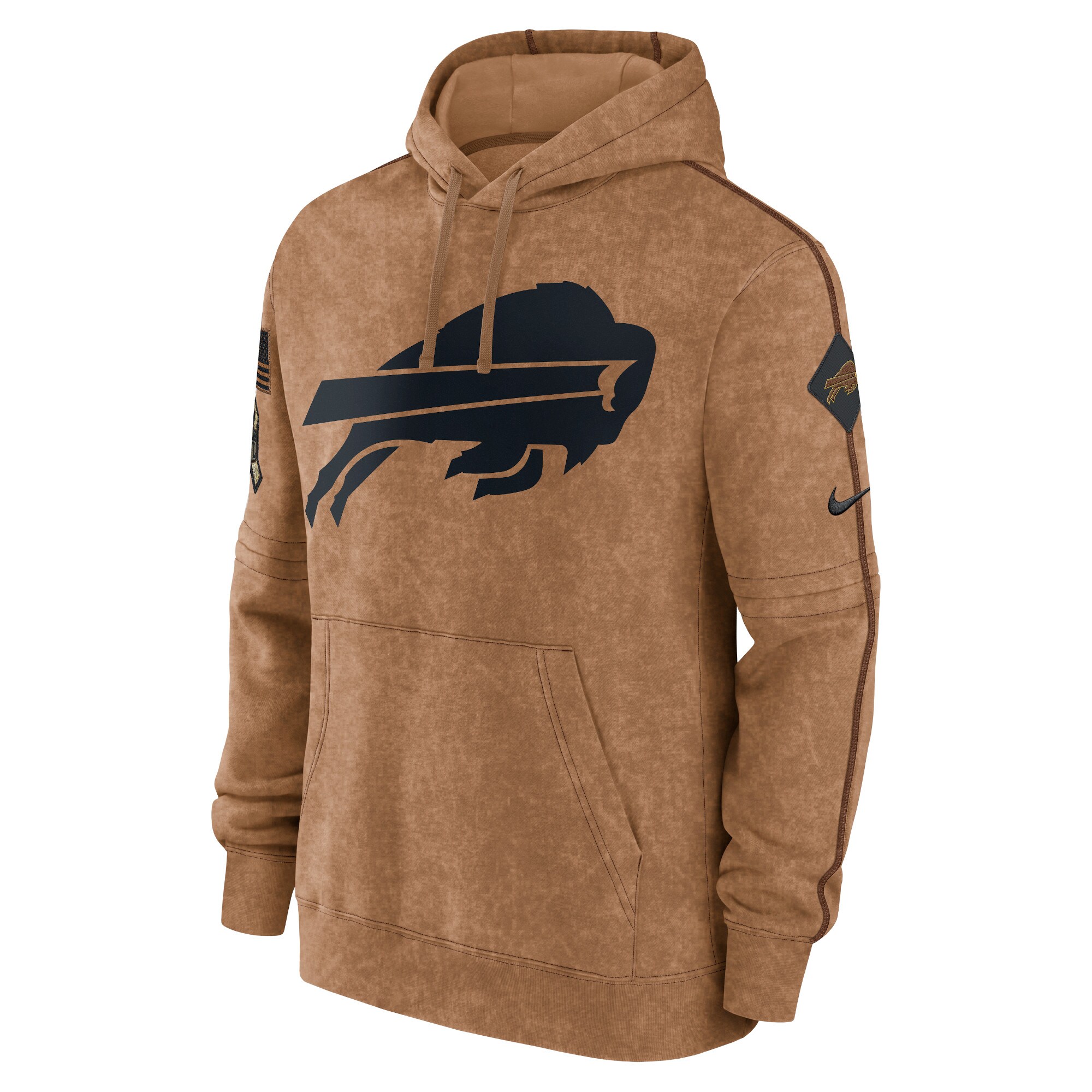 Buffalo Bills  2023  Training Camp Raglan Pullover Hoodie - Royal