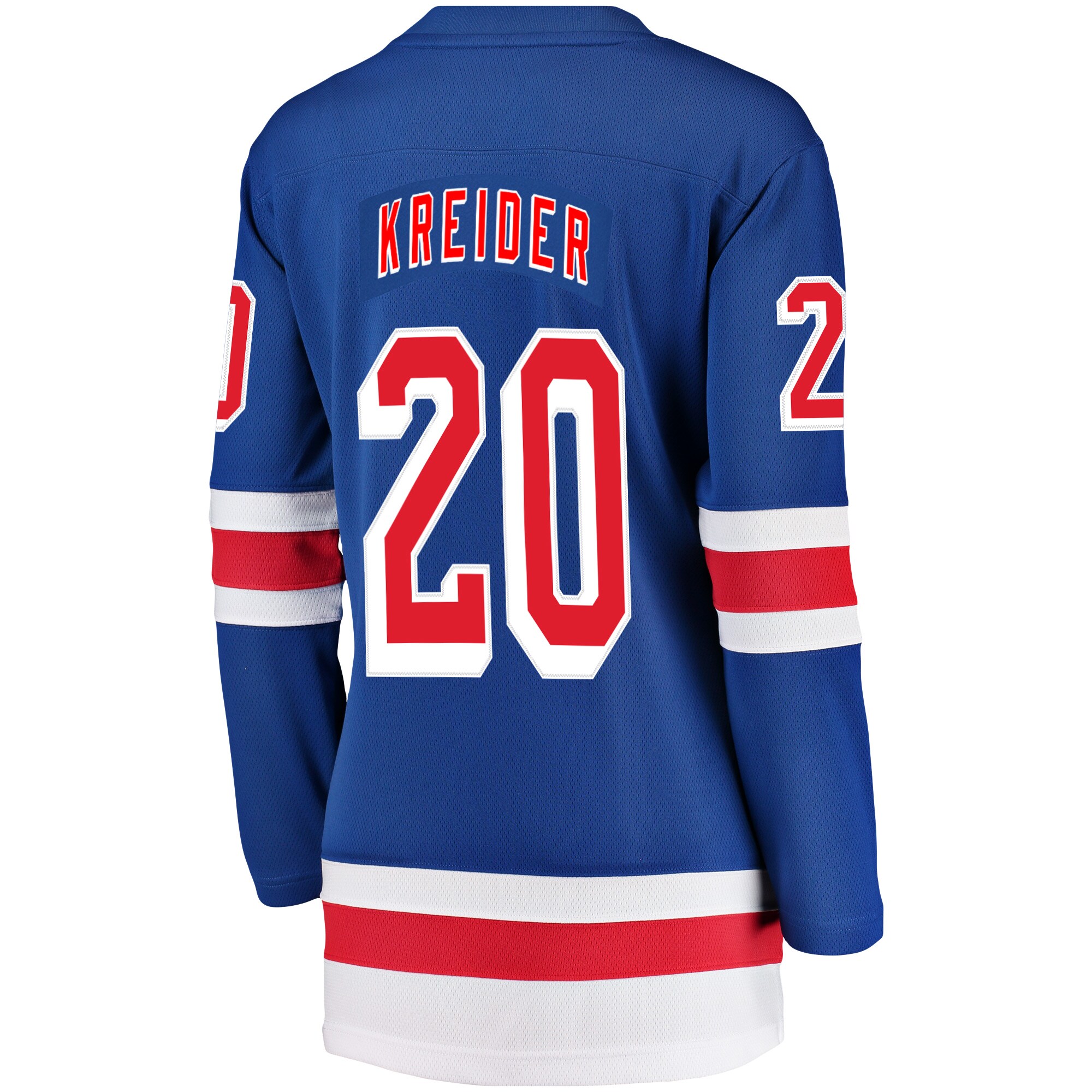 Chris Kreider New York Rangers Women's Breakaway Player Jersey - Blue